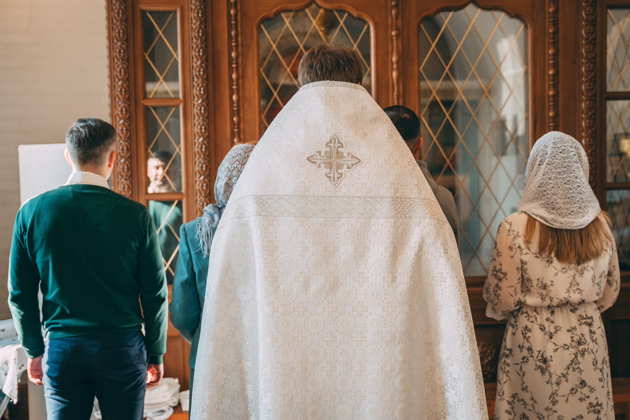 Крещение Арсения и Максима. Главная