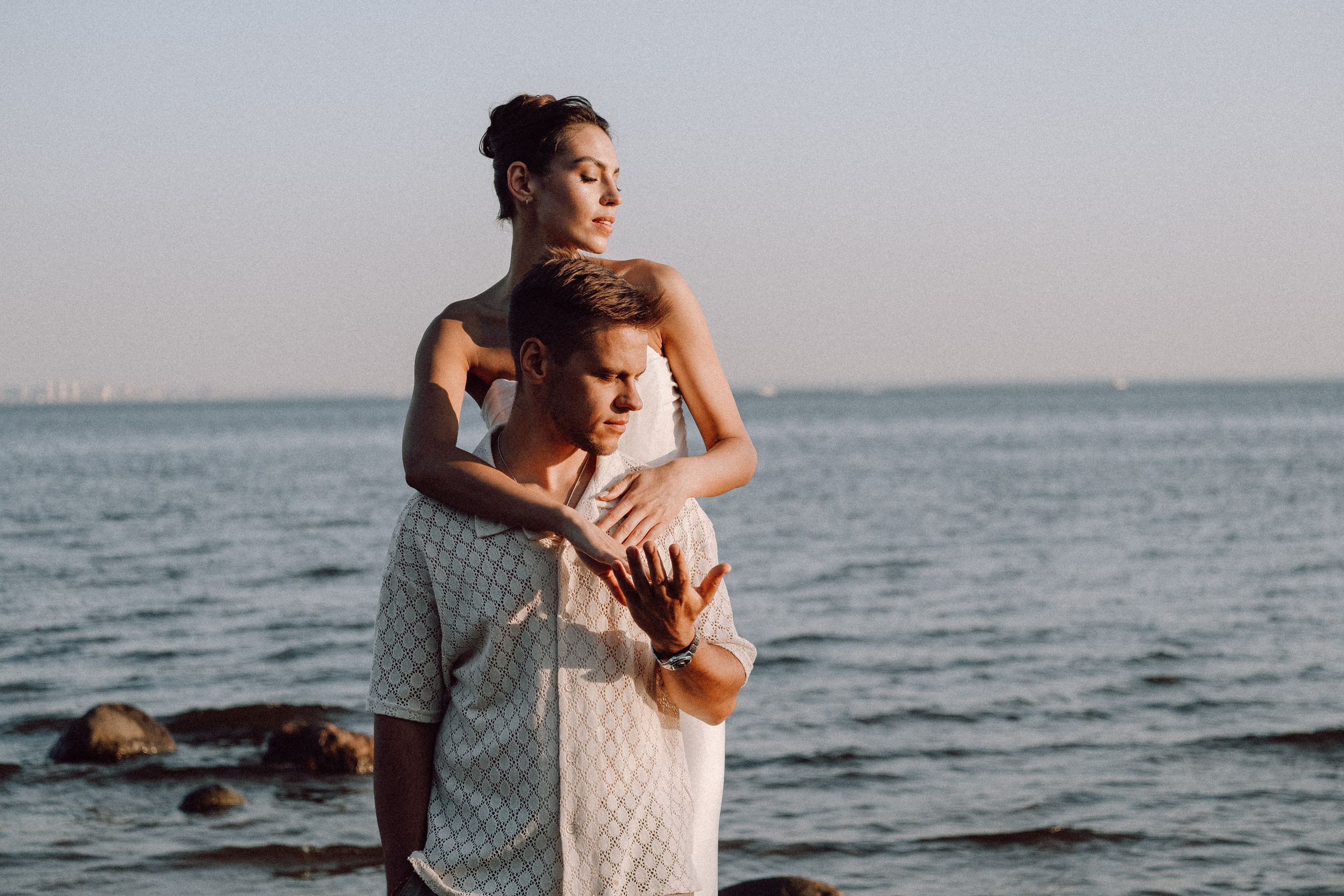 СВАДЕБНАЯ ФОТОСЕССИЯ ВЫЕЗДНОЙ ЦЕРЕМОНИИ (ФИНСКИЙ ЗАЛИВ). Профессиональный фотограф, Санкт-Петербург — Виктория Богомолова