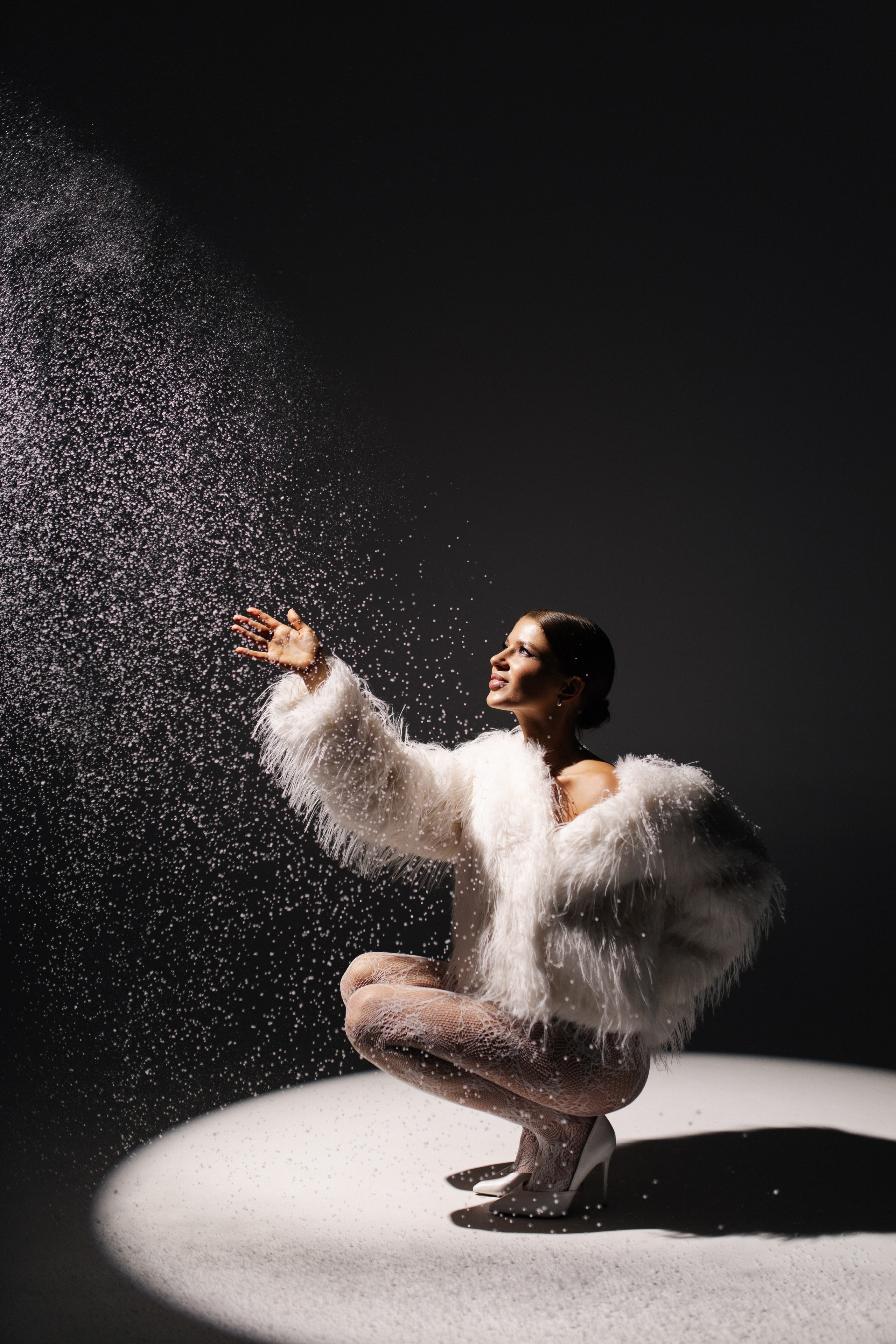 Вика/Снег. Брысина Алёна/ фотограф Петрозаводск, Карелия