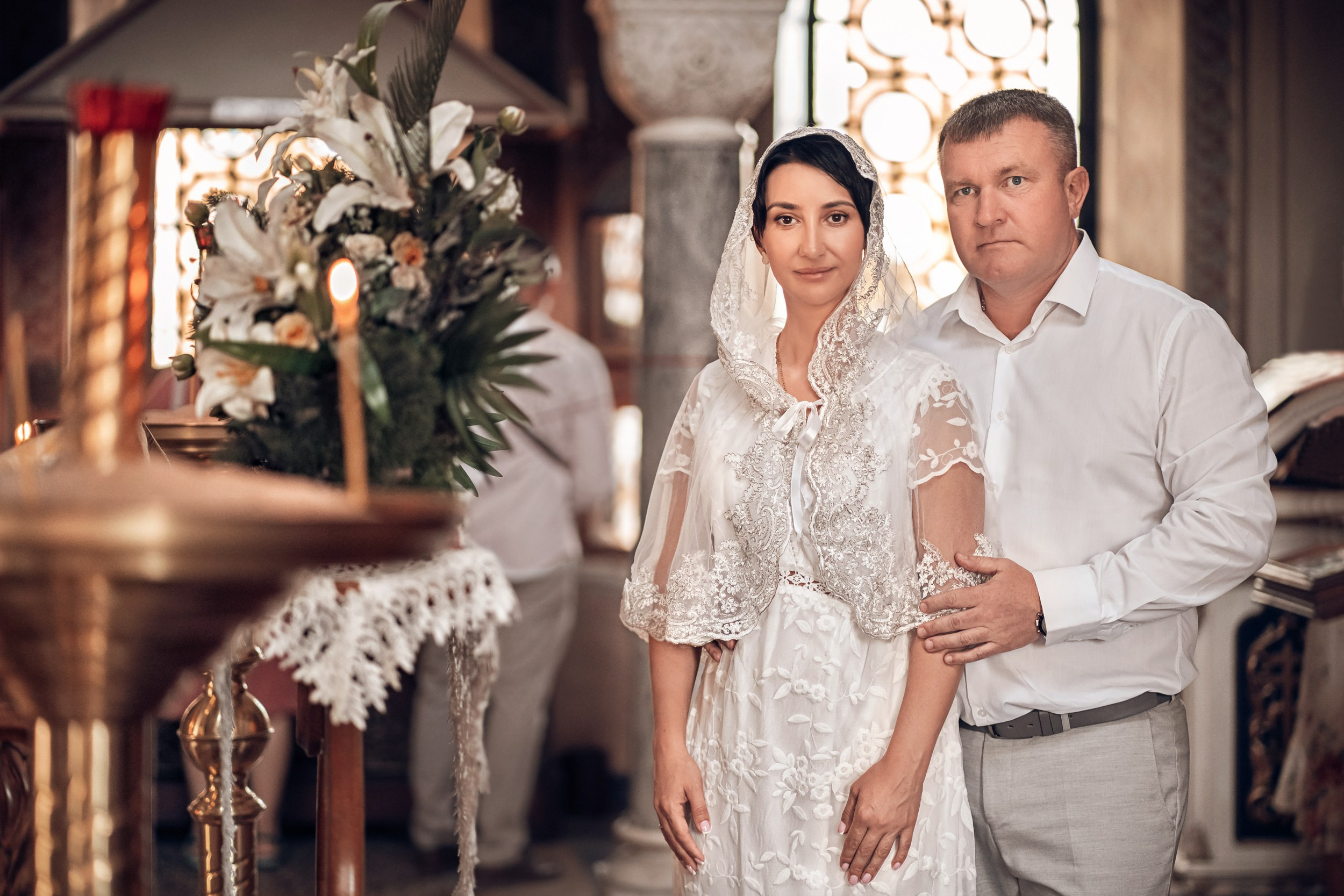 Венчание в храме Воскресения Христова пос. Форос. Церковный фотограф Севастополь