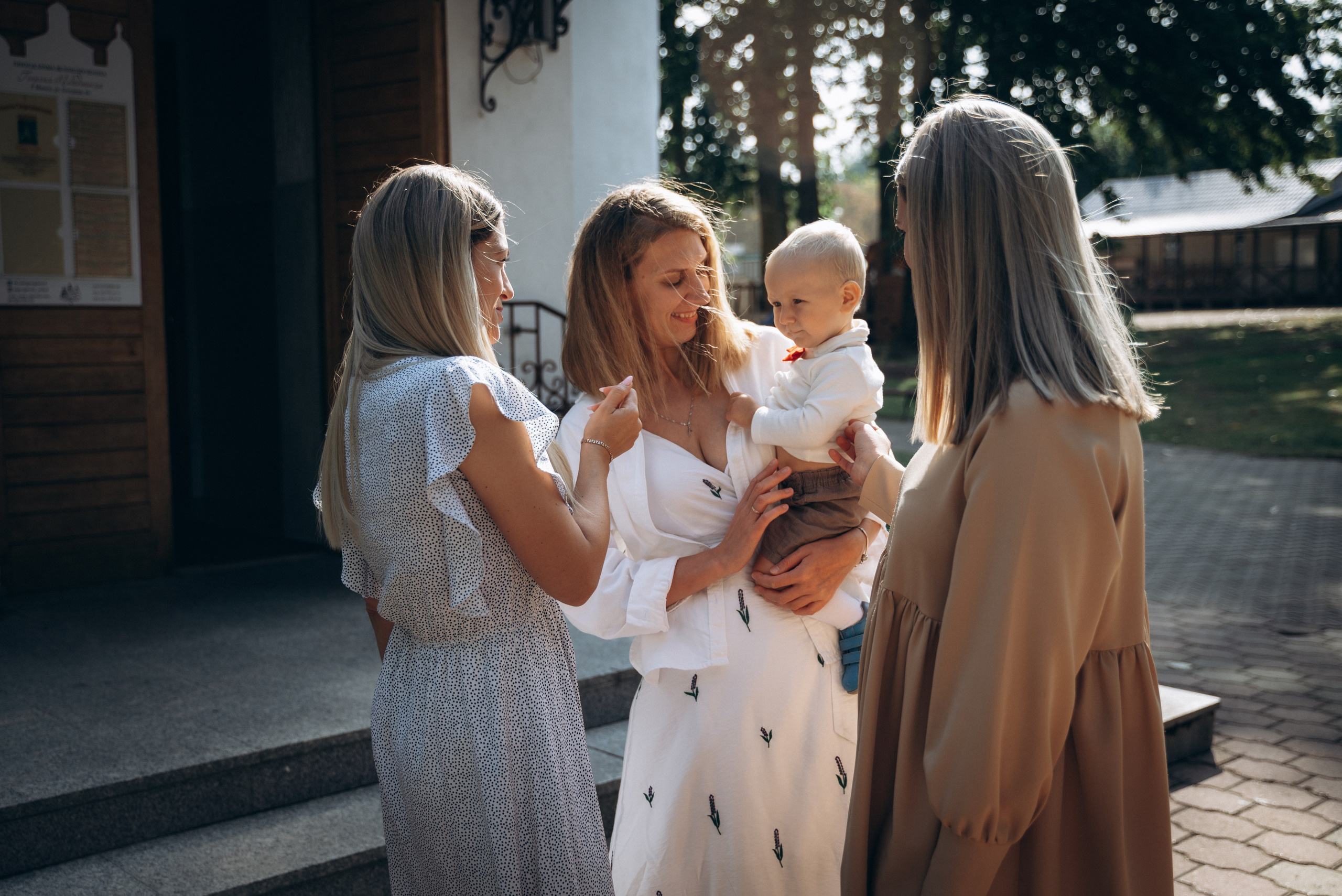Крещение Демьяна. Семейный фотограф в Минске Дарья Дреко