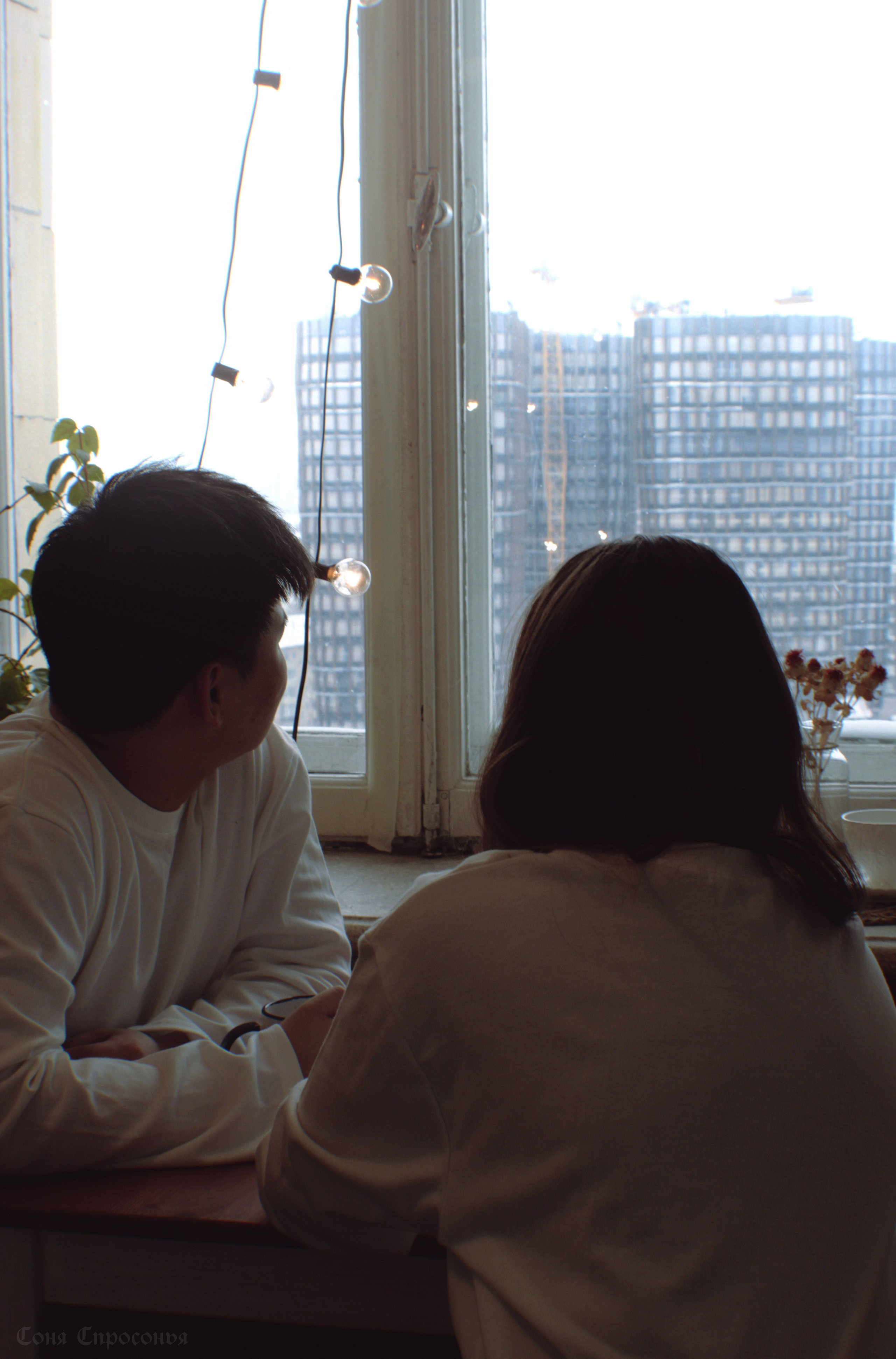 Лавстори Полина и Жора. Концертный и портретный фотограф в Москве Соня Спросонья