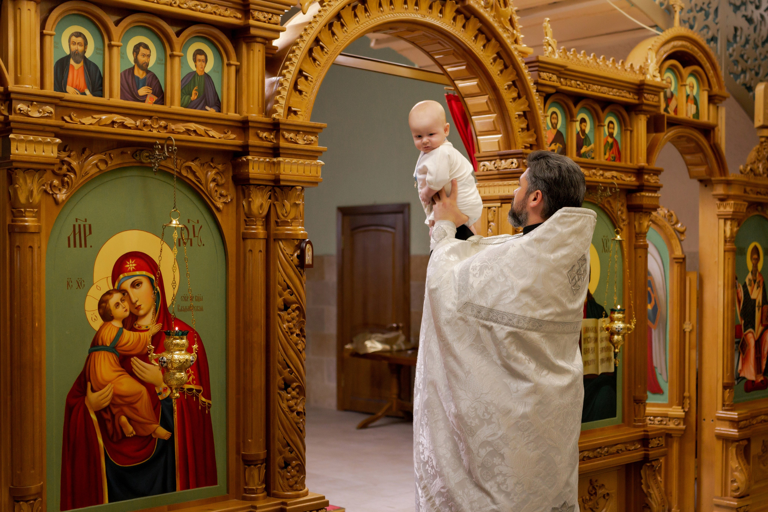 Таинство Крещения Мирона. Свадебный и Семейный Фотограф в Краснодаре