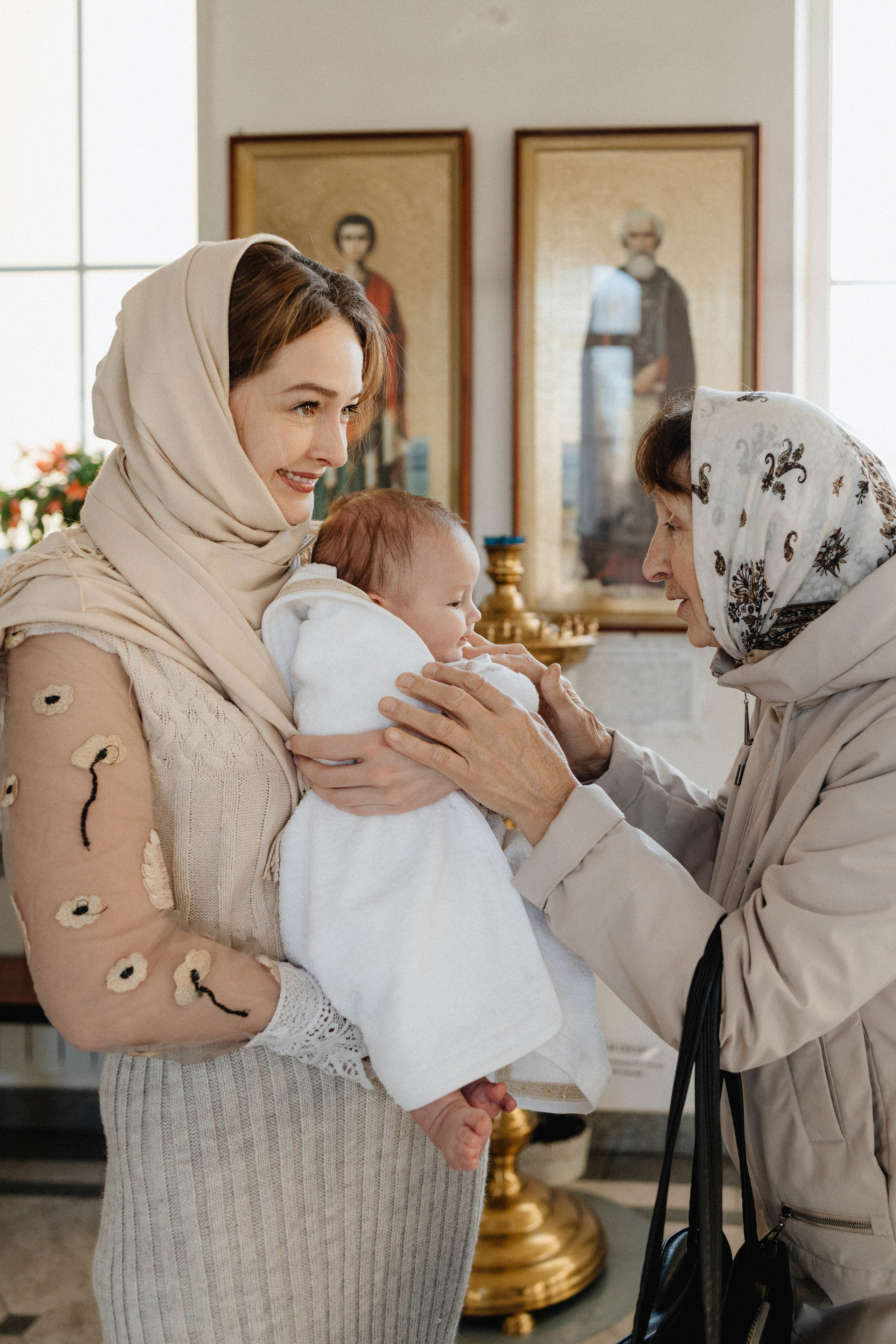 Крещение. Семейный лайфстайл фотограф в г. Липецк