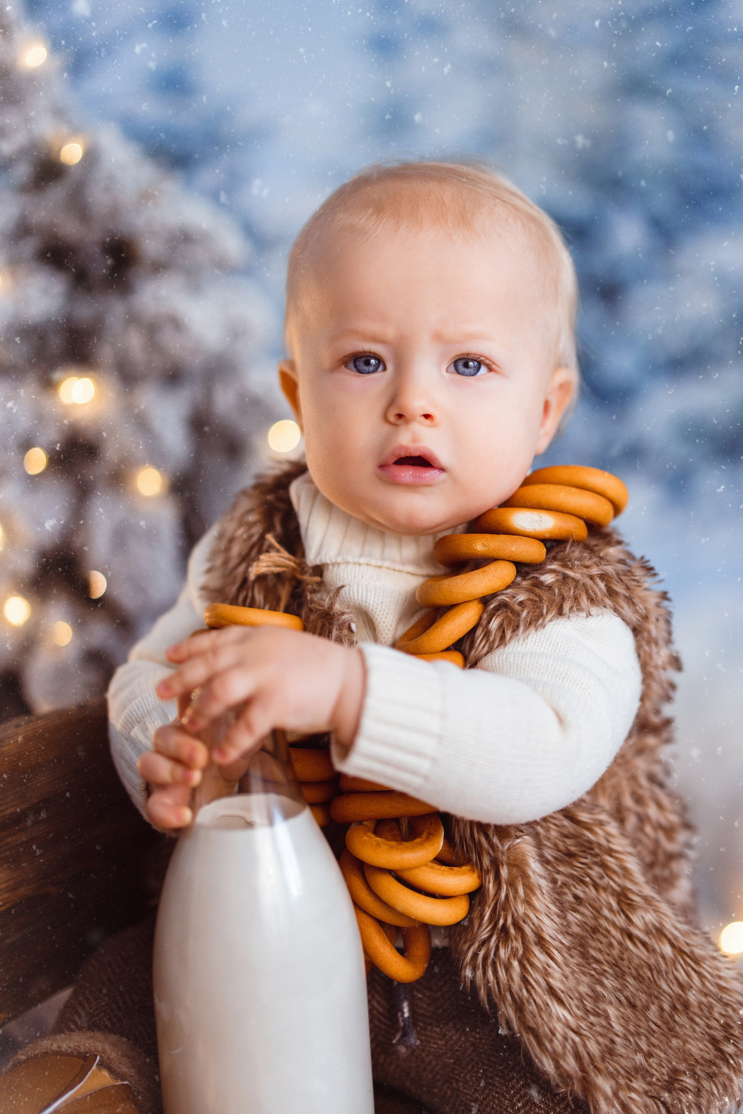Зимний лес. Семейный и детский фотограф в Краснодаре Анна Трашкова