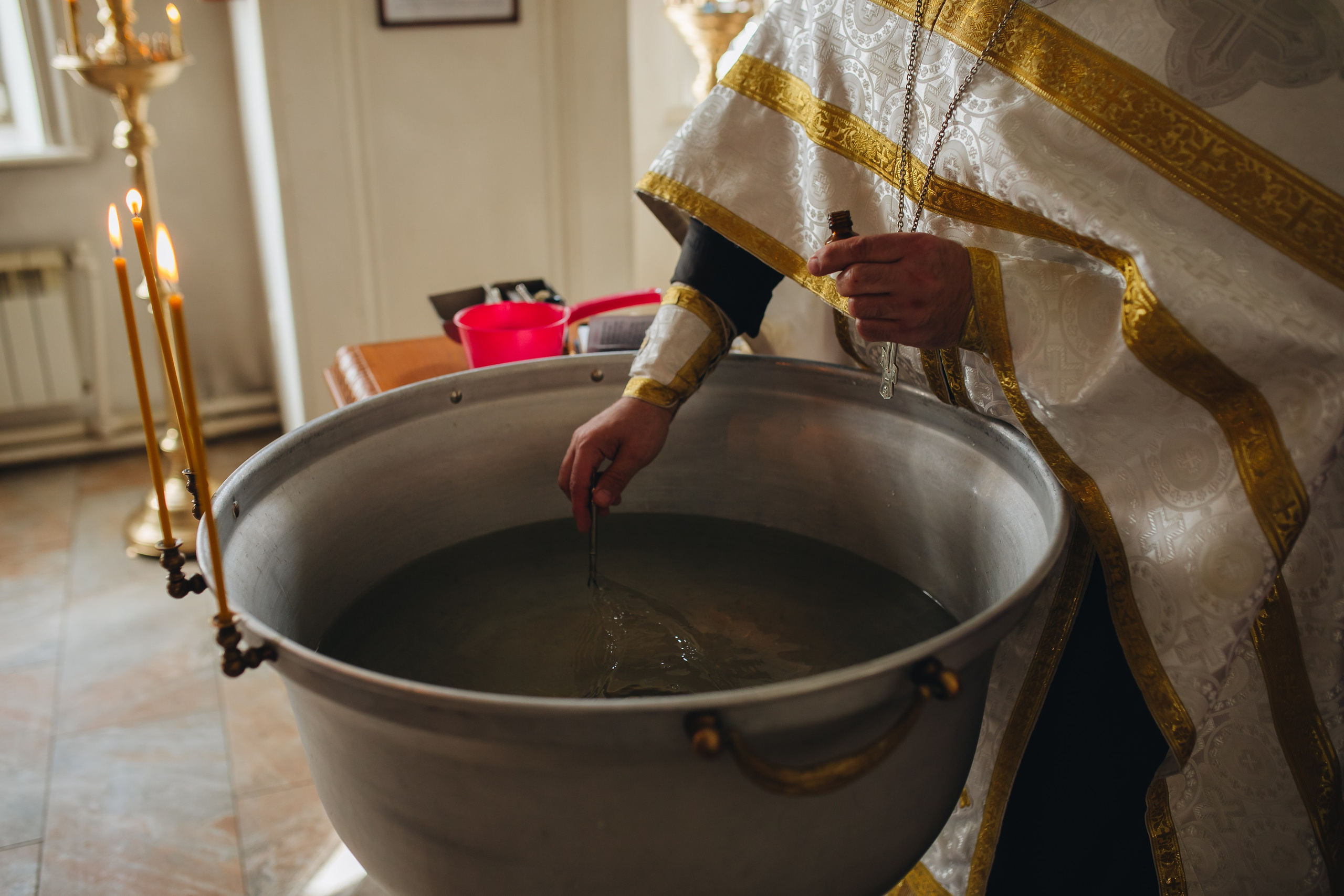 Крещение в светлом Храме. Семейный и детский фотограф в Москве Дорогова Екатерина