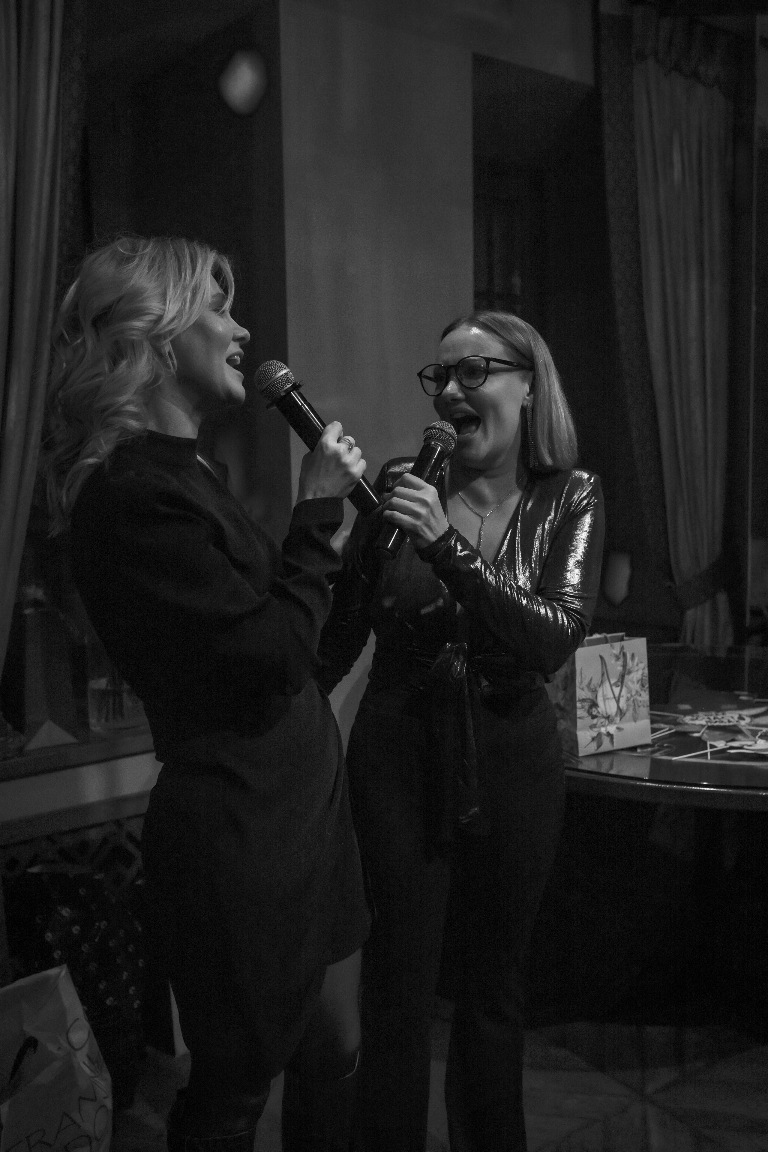 Юбилей в караоке. Семейный и детский фотограф в Москве Дорогова Екатерина