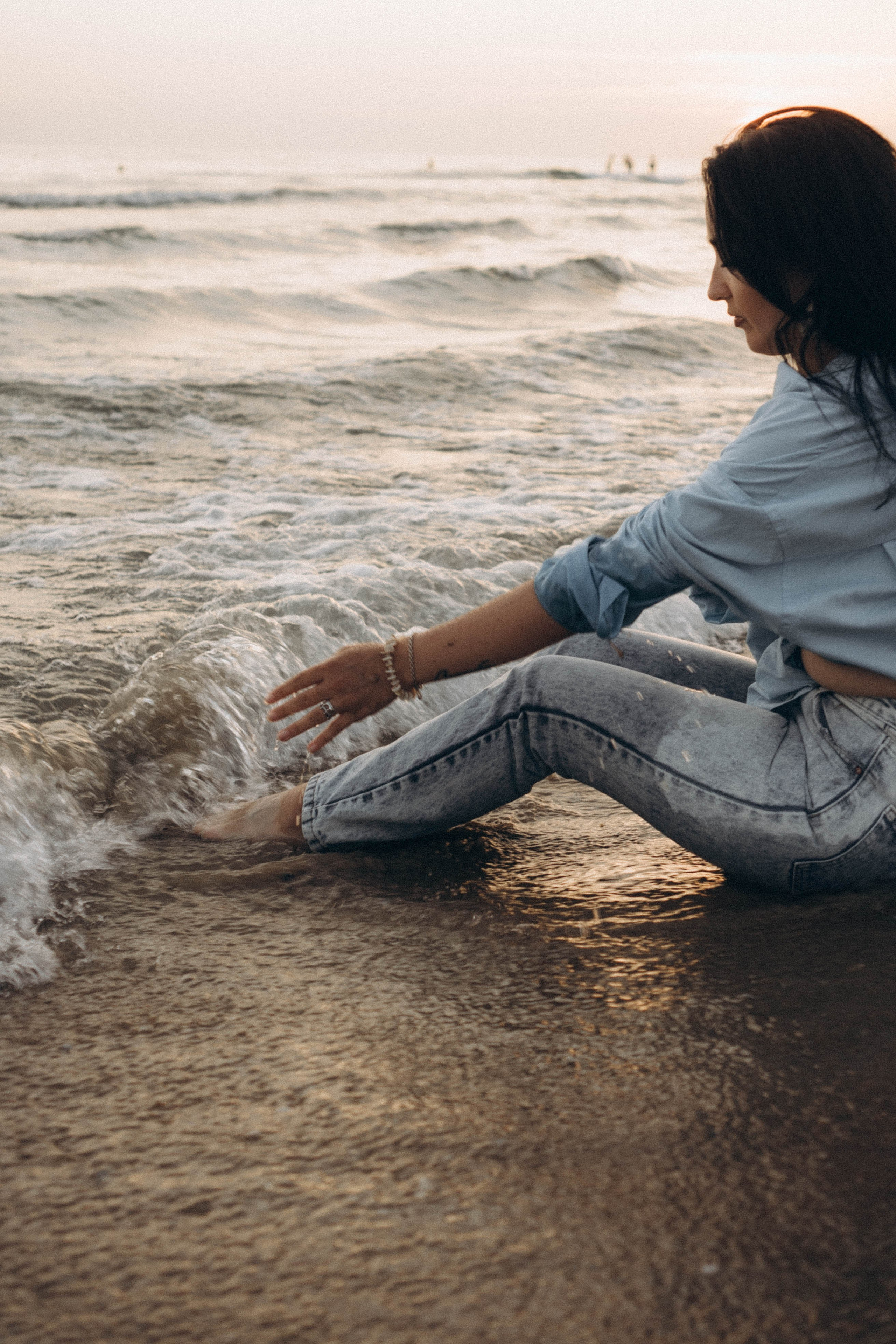 Июльский вечер на берегу черного моря. Профессиональный фотограф, Санкт-Петербург — Виктория Богомолова