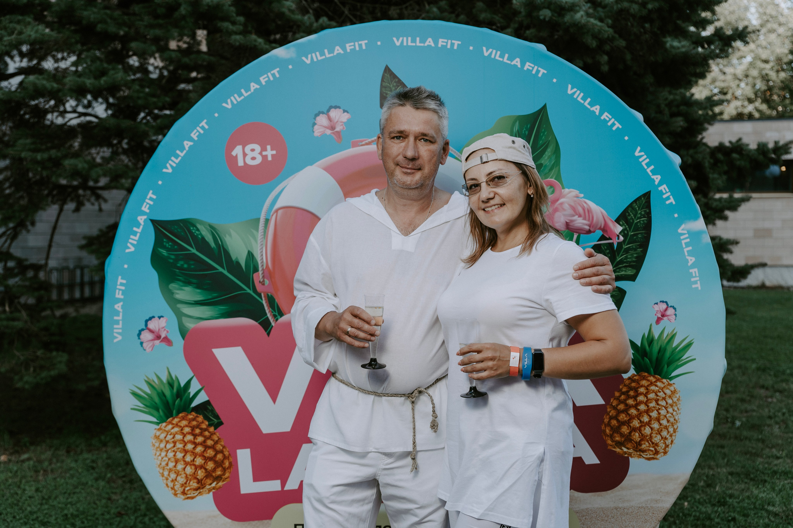 Белая вечеринка в Villafit. Photographer in Moscow & everywhere in the World Alena Vyalova