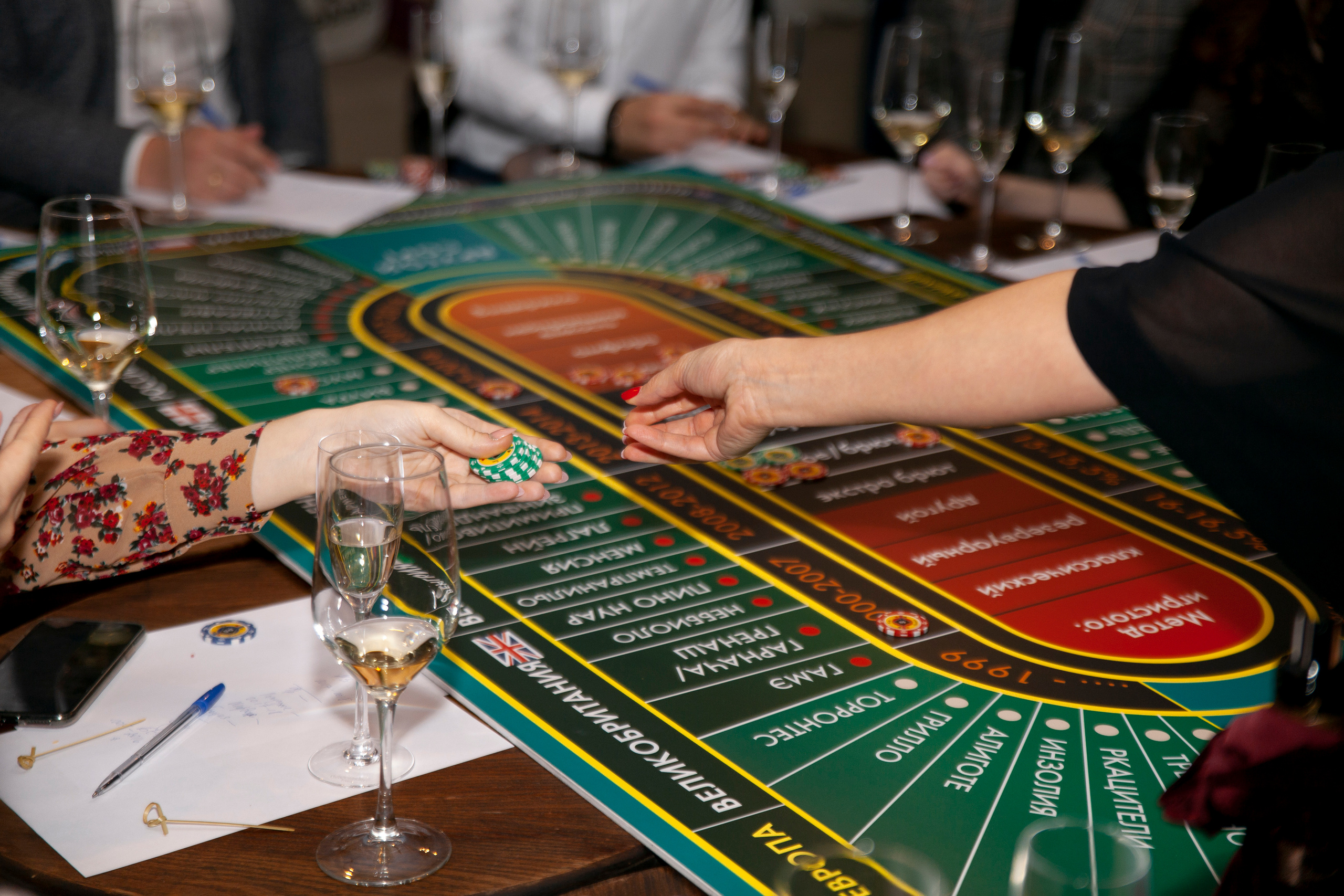 Репортаж Винный покер. Свадебный фотограф Дарья Свет