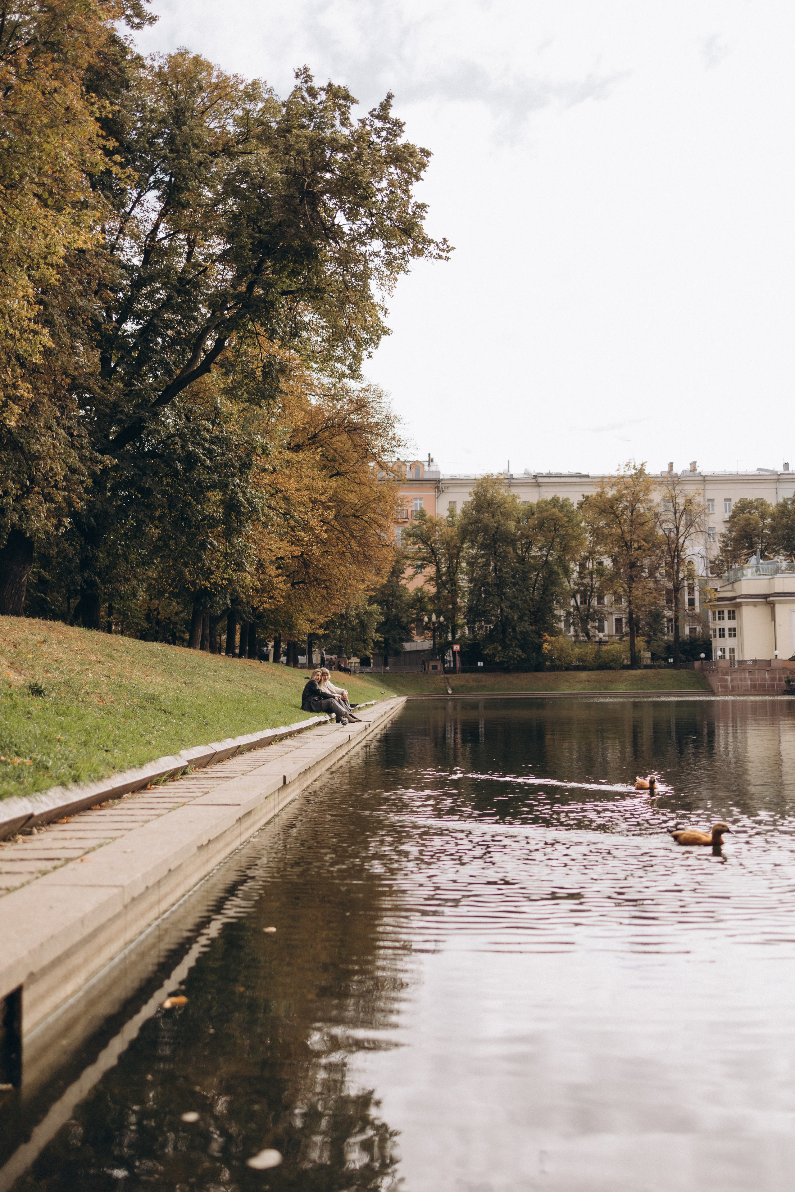 Прогулка мамы с дочкой. Семейный фотограф в Москве Аникина Наталья