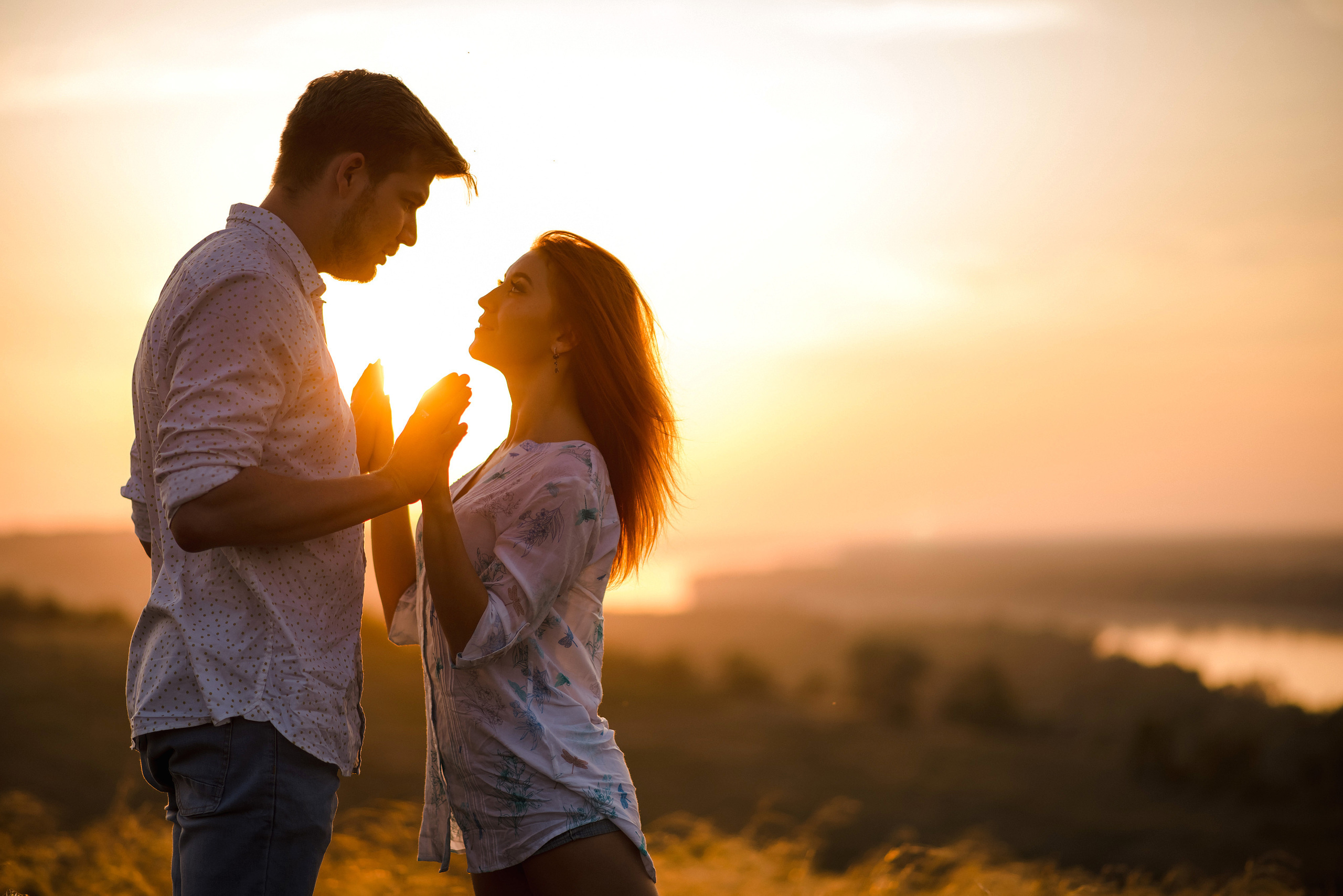 Фотосессия история любви на закате. Сергей Богомолов. Свадебный и семейный фотограф