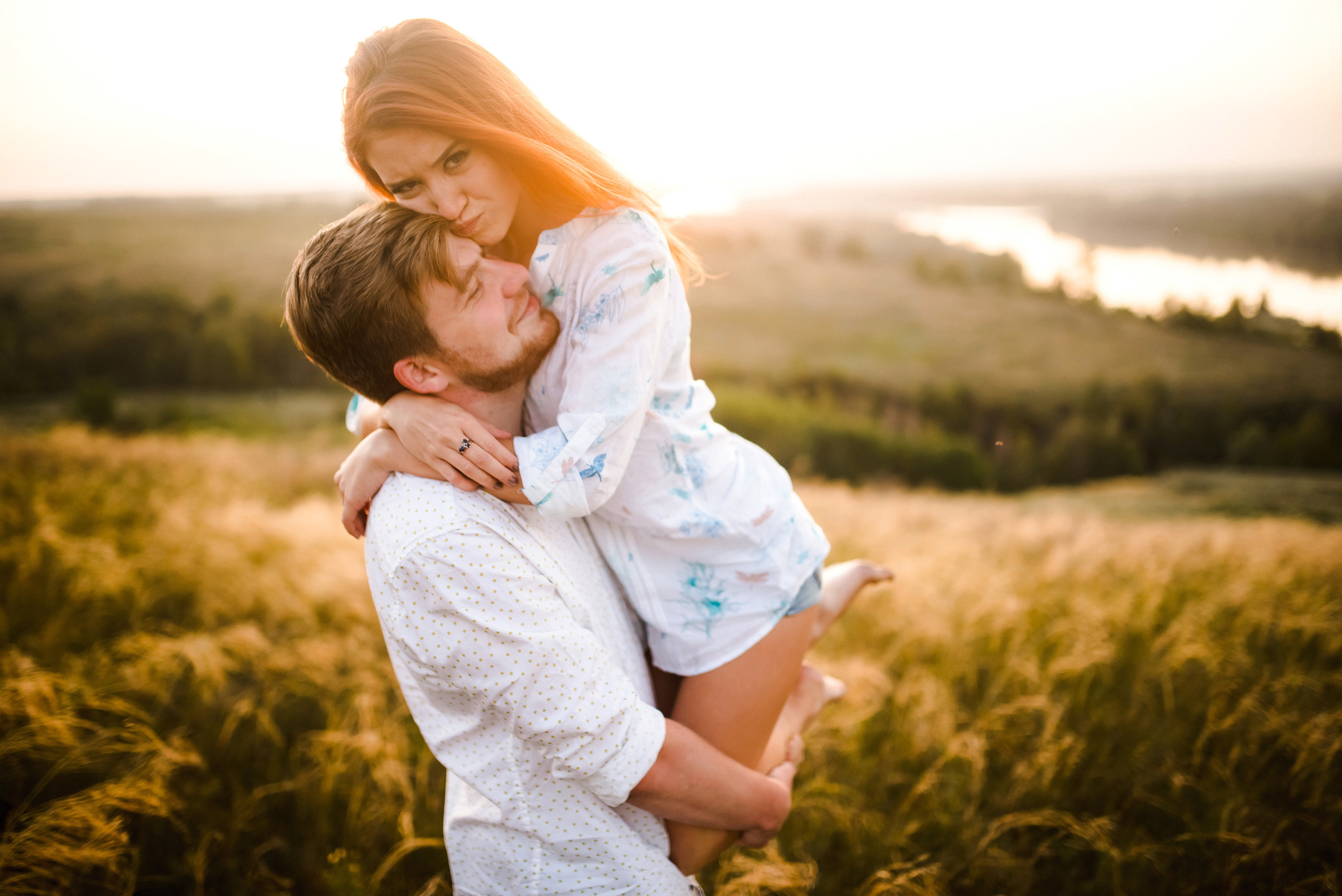Фотосессия история любви на закате. Сергей Богомолов. Свадебный и семейный фотограф