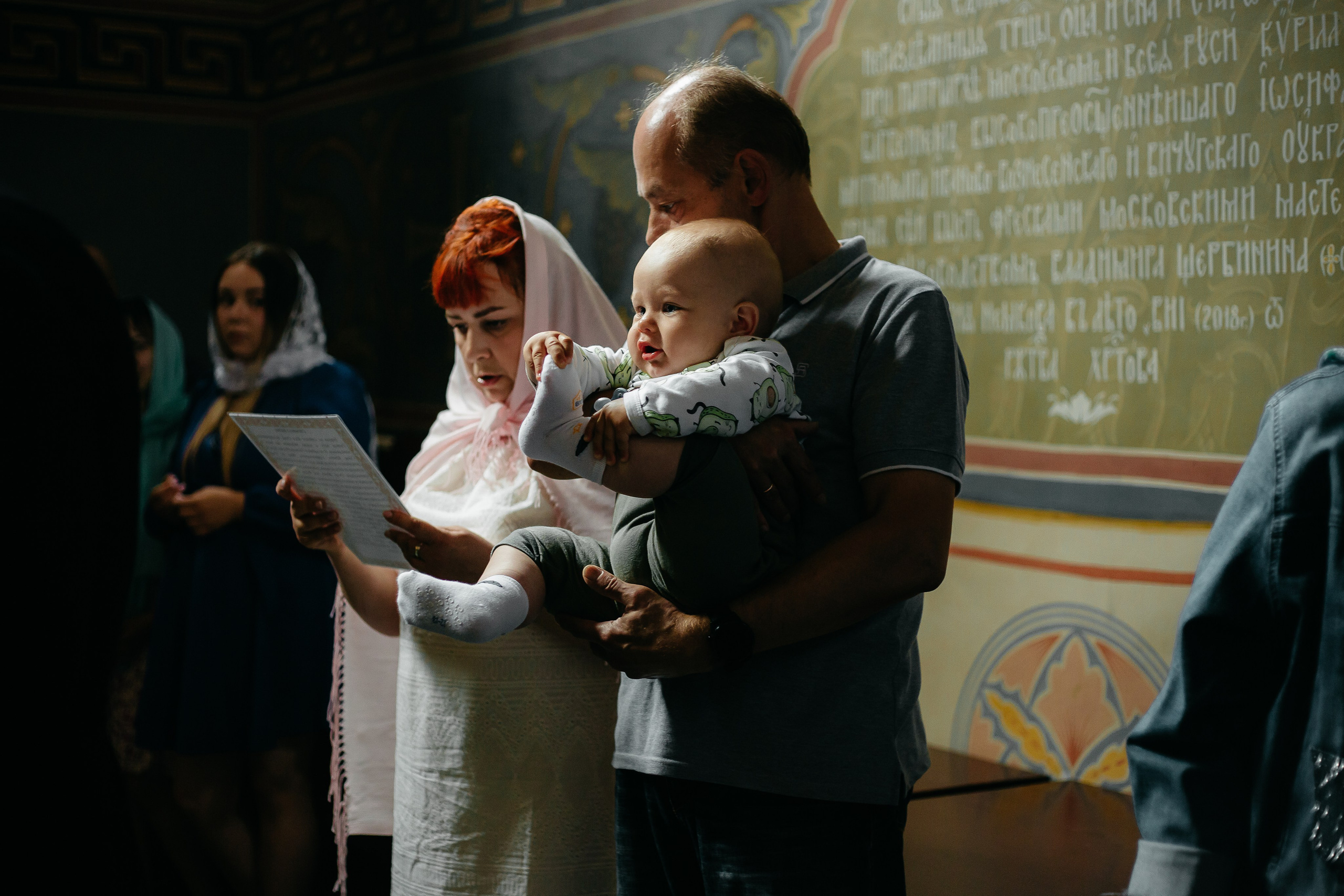 КРЕЩЕНИЕ МИХАИЛА. Свадебный и семейный фотограф Иваново Елена Угодина