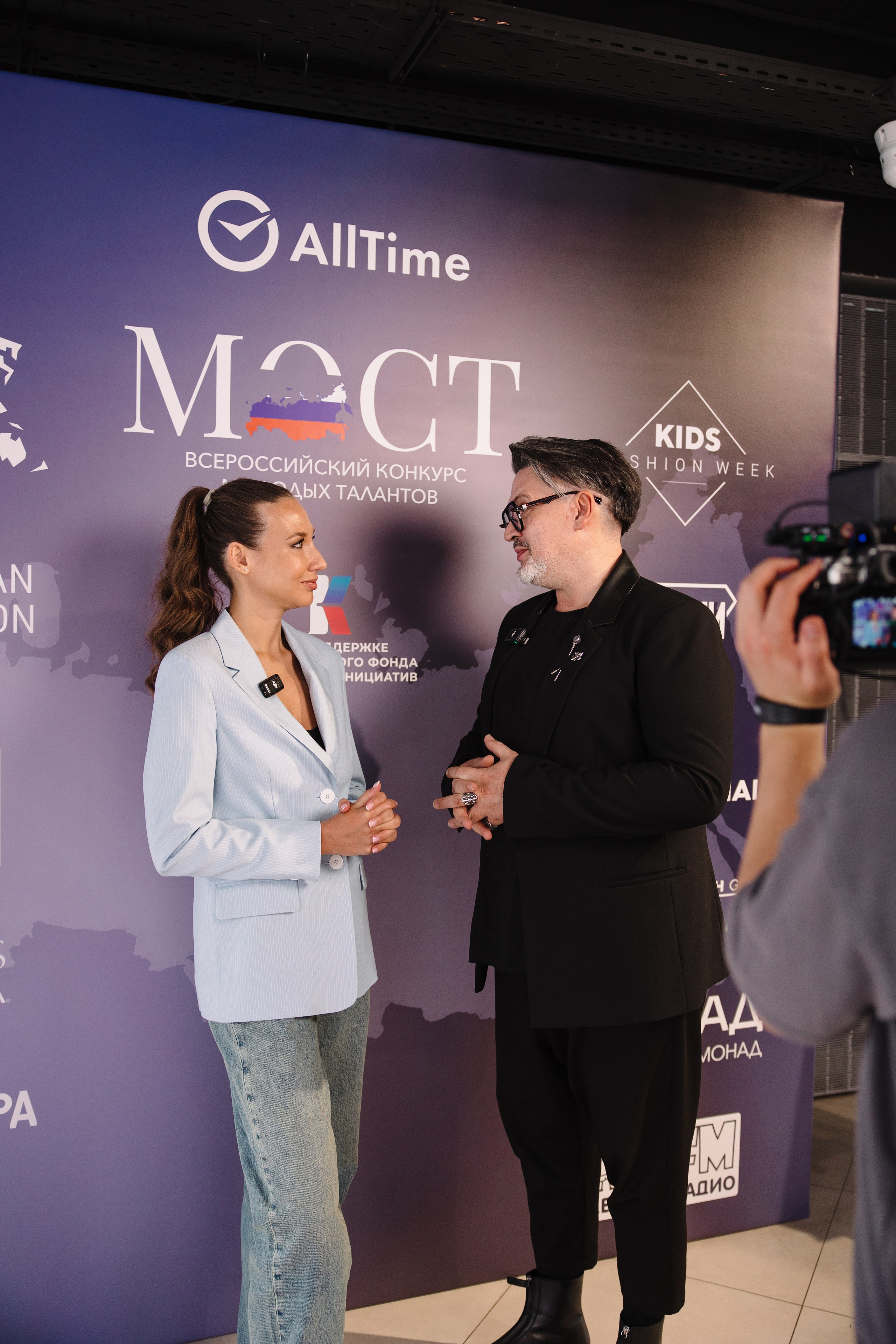 Пресс-конференция Всероссийского конкурса молодых талантов «МОСТ». Контент фотограф в Москве и области Елена Кулакова