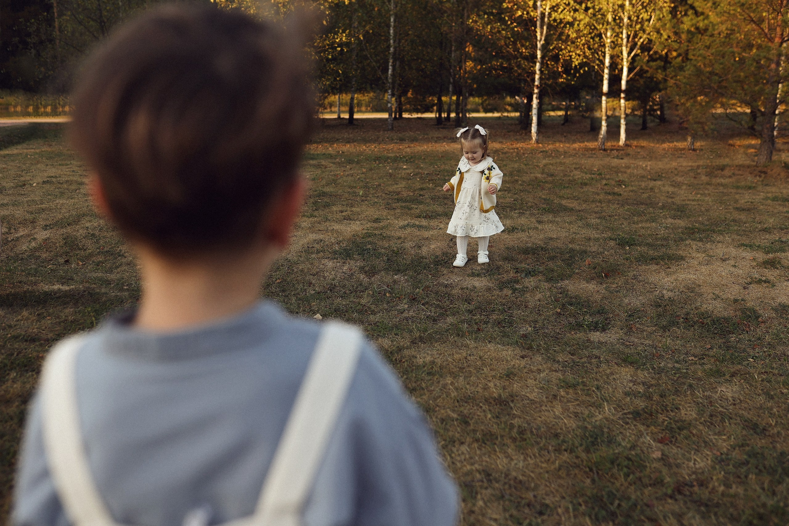 Олег, Анна, Саша и Вика в Мещерском парке. Настя Оленченко, портретный/семейный фотограф на цифру и плёнку Москва