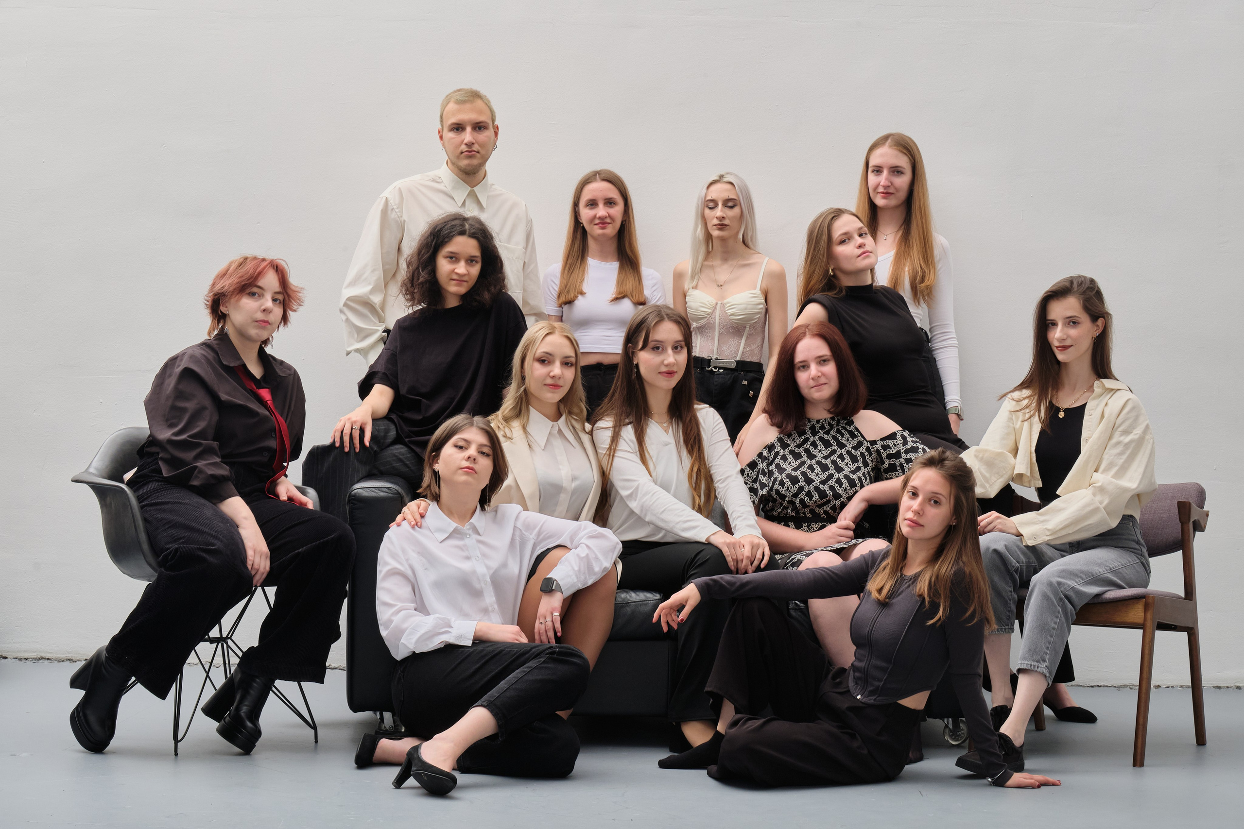 Студенты на выпускной альбом. Goncharov Tim