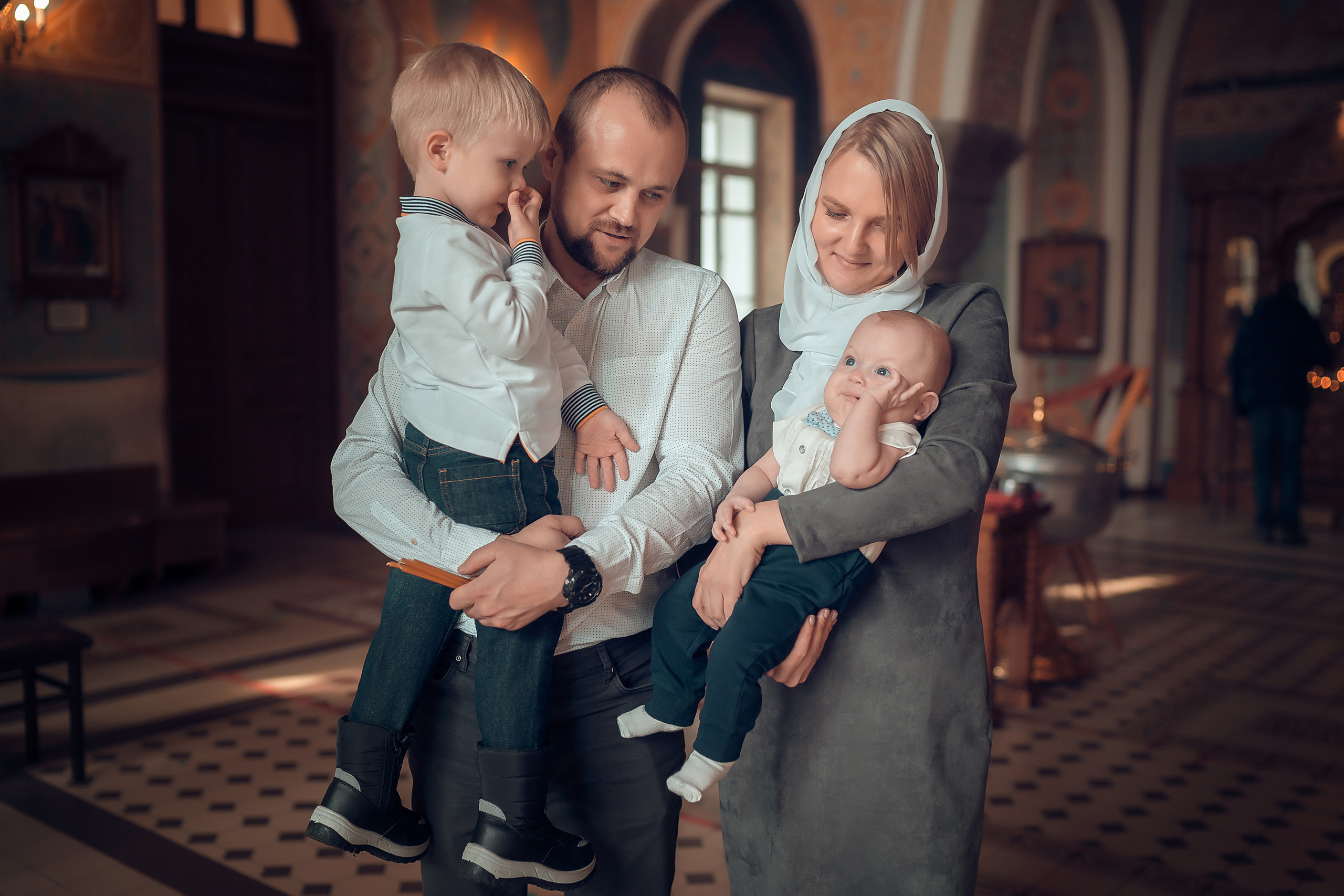 Крещение Тимофея. Фотограф на Крещение и Венчание в Красноярске Рамазанова Юлия