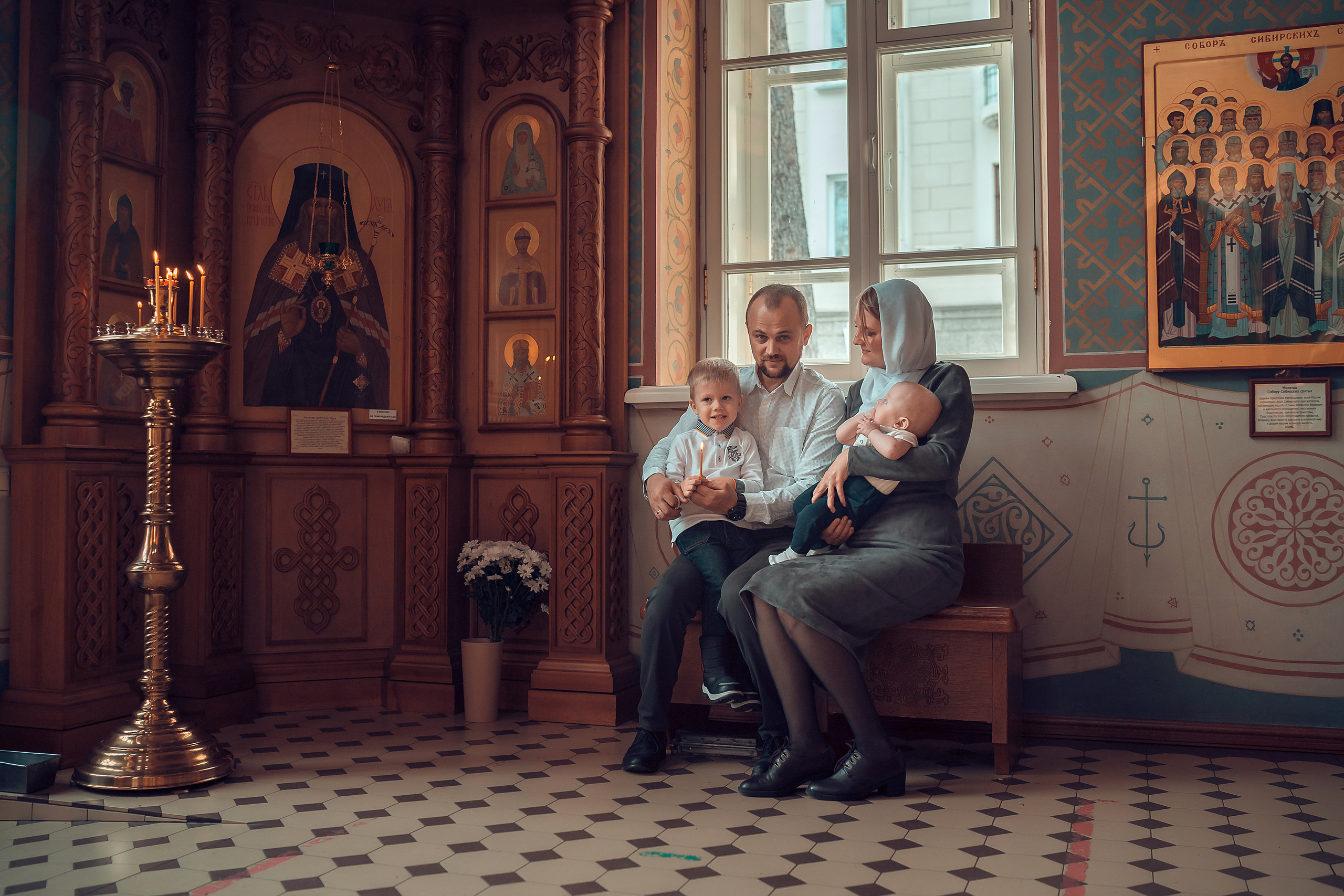 Крещение Тимофея. Фотограф на Крещение и Венчание в Красноярске Рамазанова Юлия