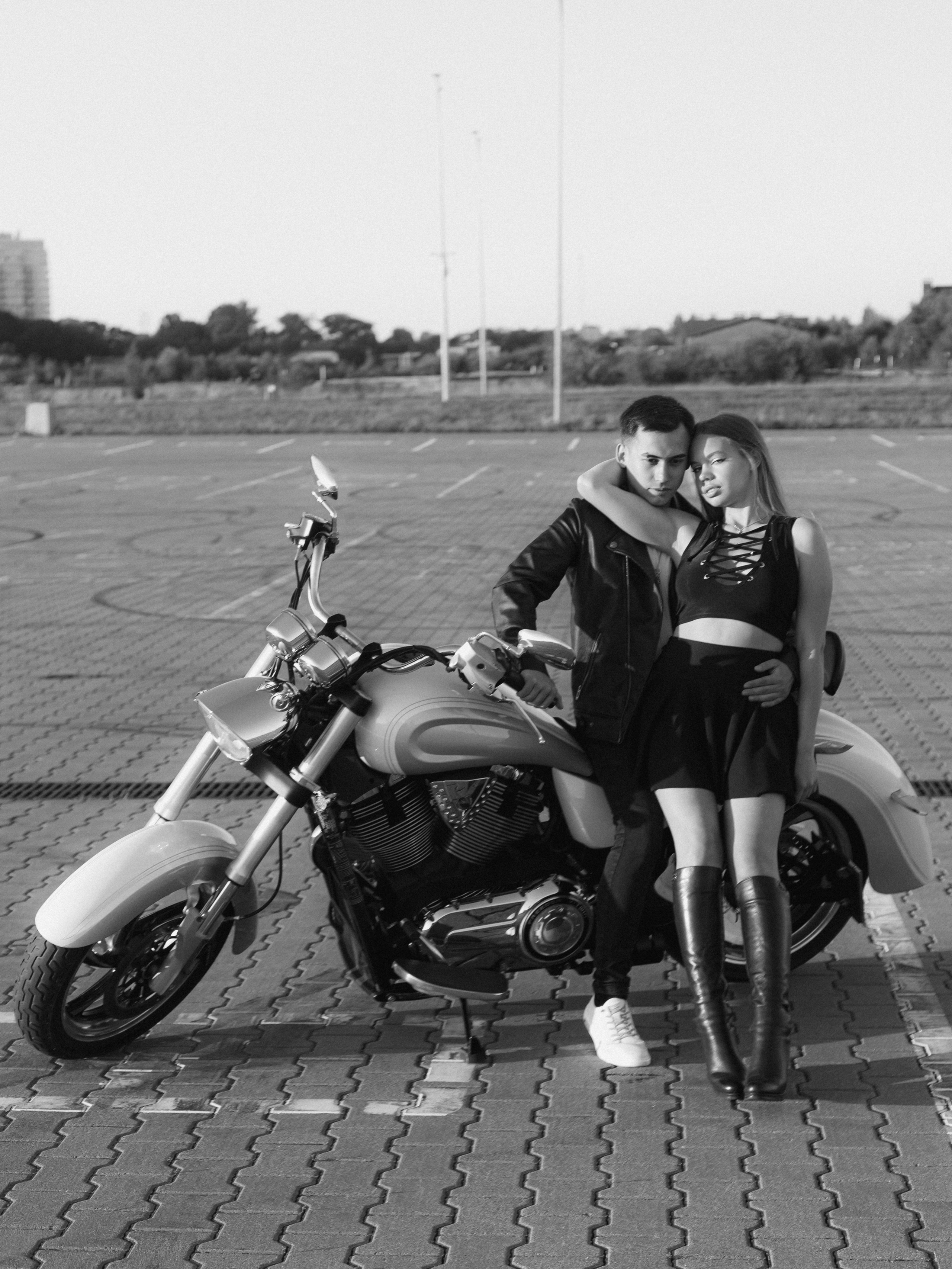 Мотоцикл. Скорость. Молодость. Портретный фотограф в Калининграде Алеся Раух