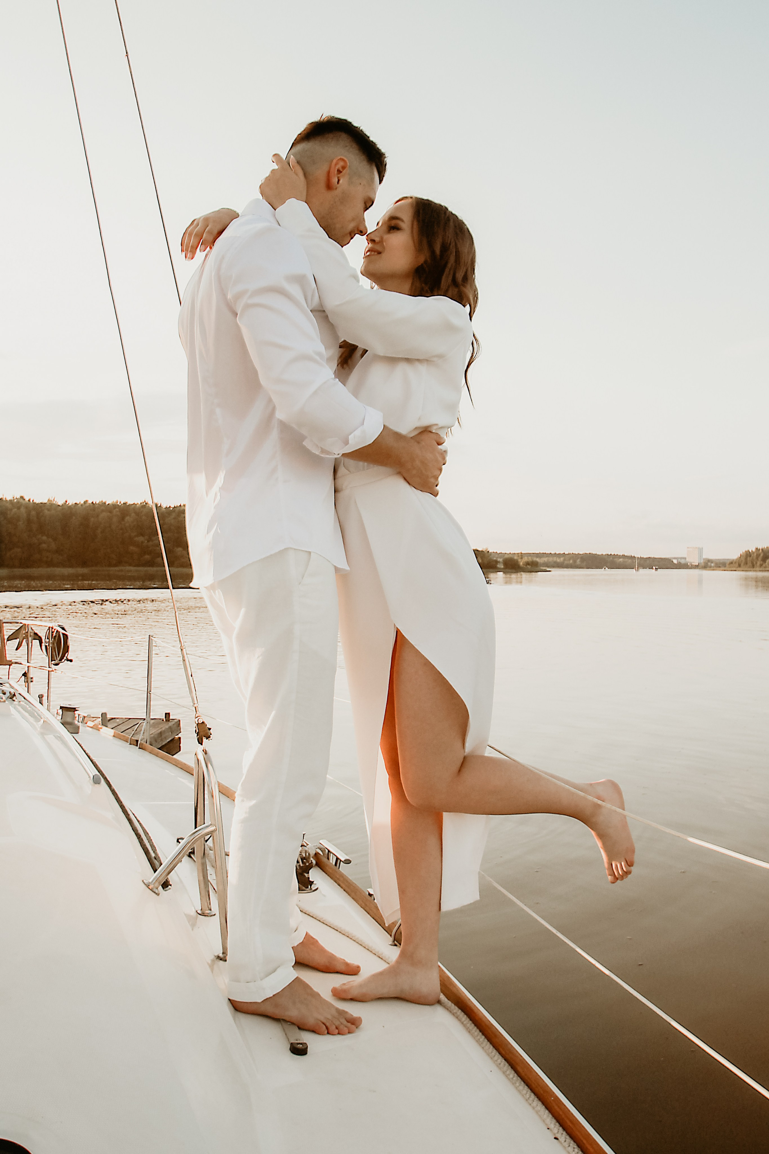 Прогулка у озера. Портретный фотограф в Калининграде Алеся Раух