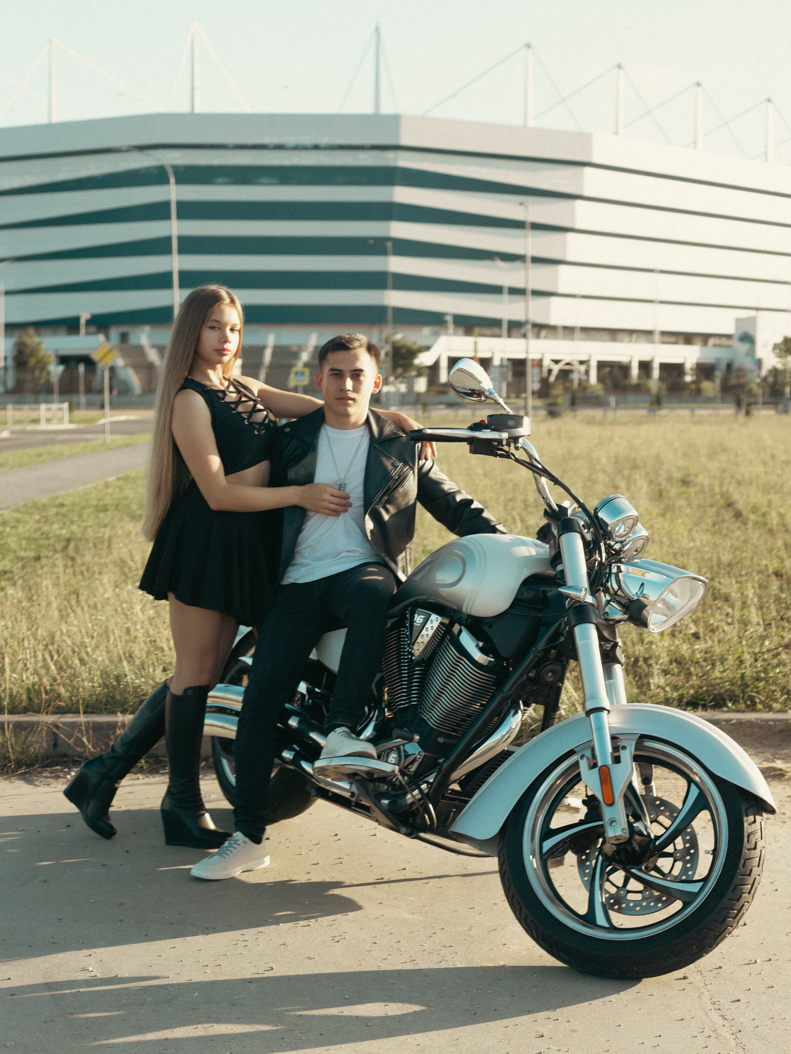 Мотоцикл. Скорость. Молодость. Портретный фотограф в Калининграде Алеся Раух