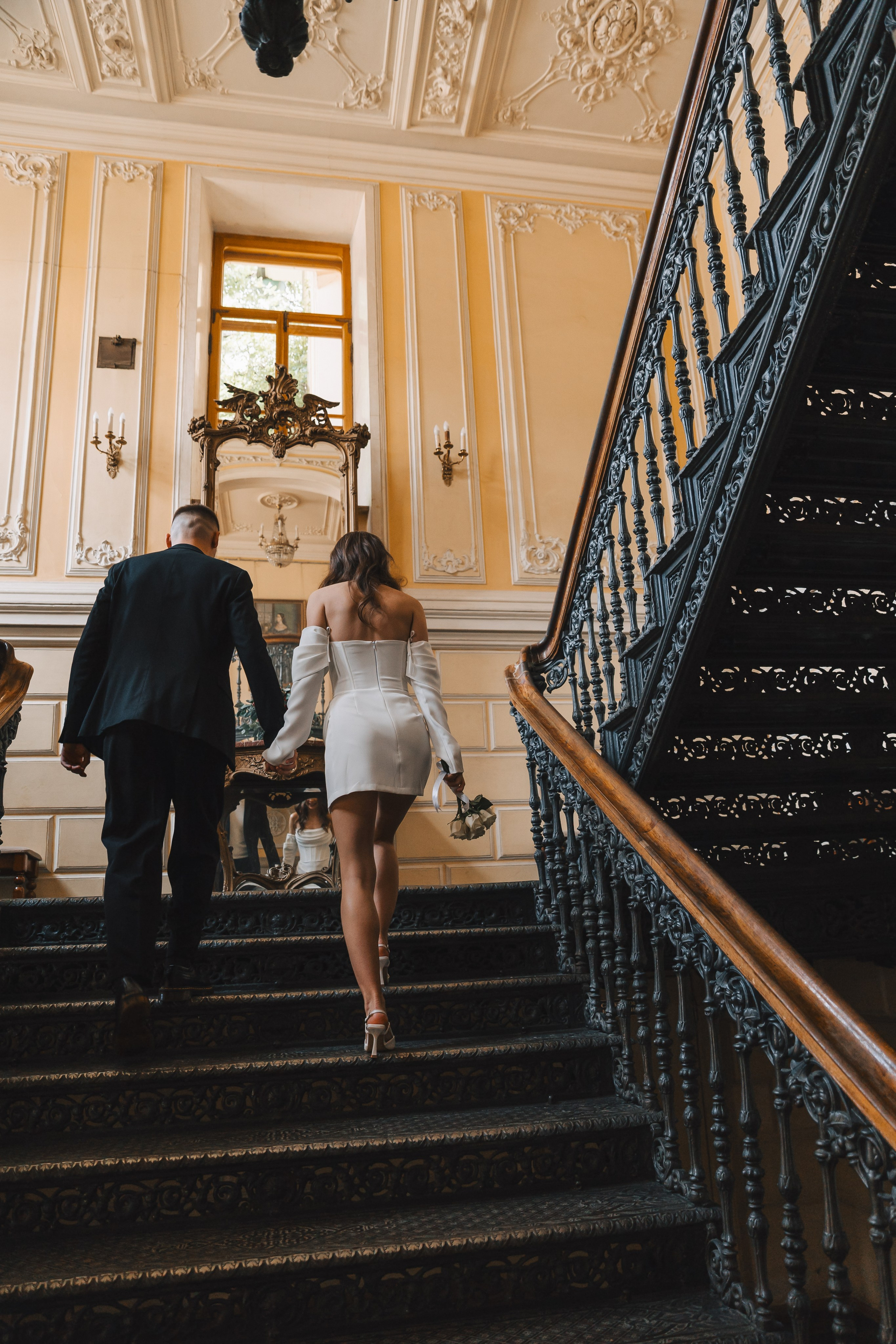 Свадебная фотосессия в Библиотеке-читальне им. А. С. Пушкина. Фотограф и видеограф Анна Домашенко