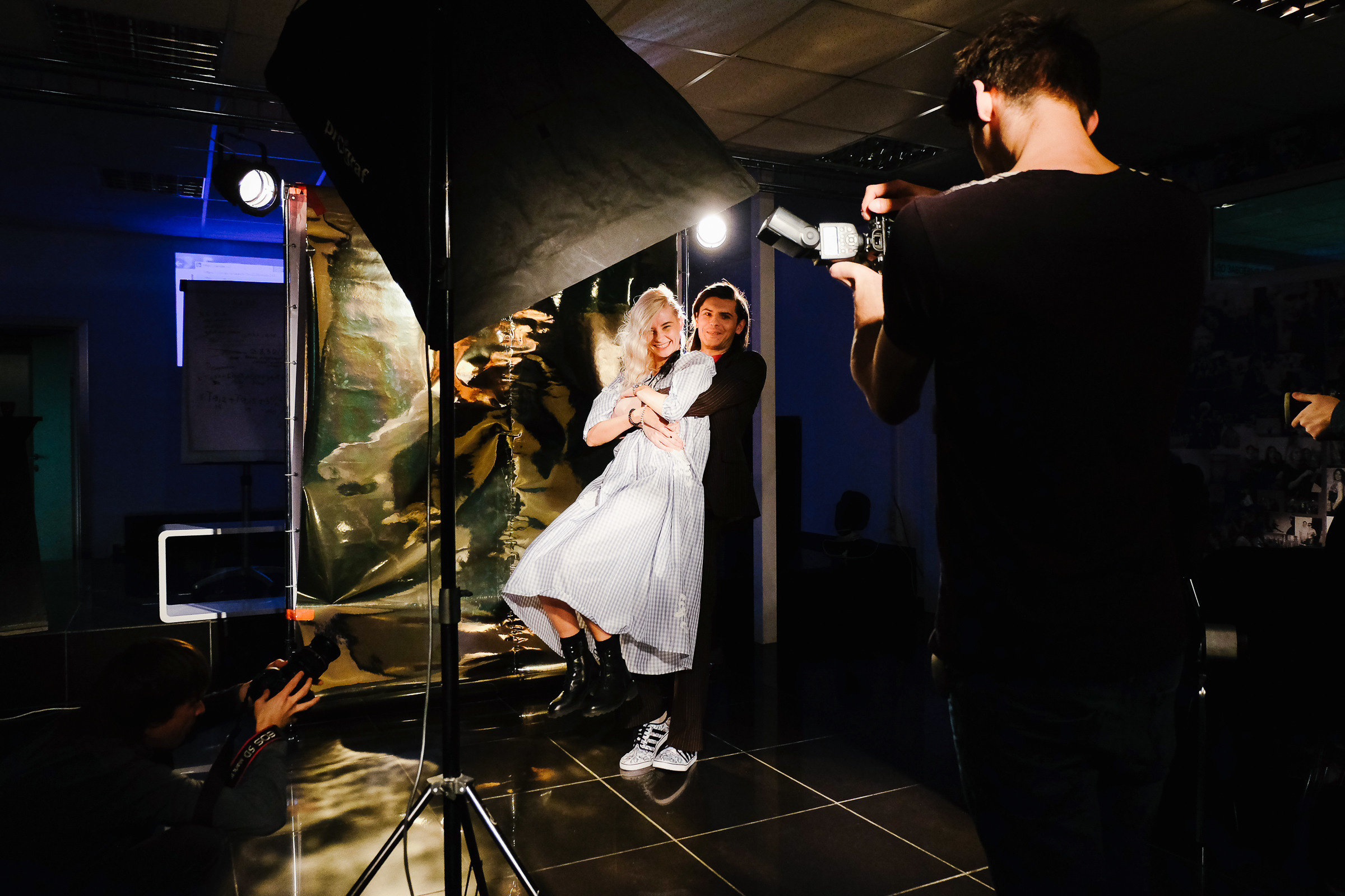 Backstage съёмки в Keune. Портретный и репортажный фотограф в Москве Олеся Лисарк