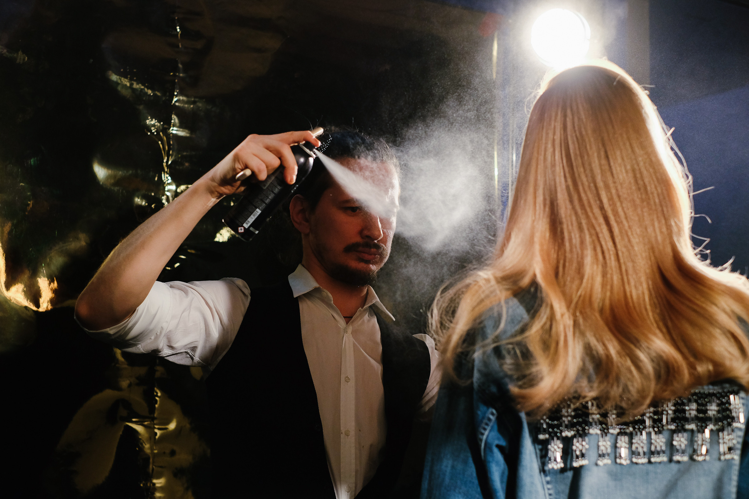 Backstage съёмки в Keune. Портретный и репортажный фотограф в Москве Олеся Лисарк