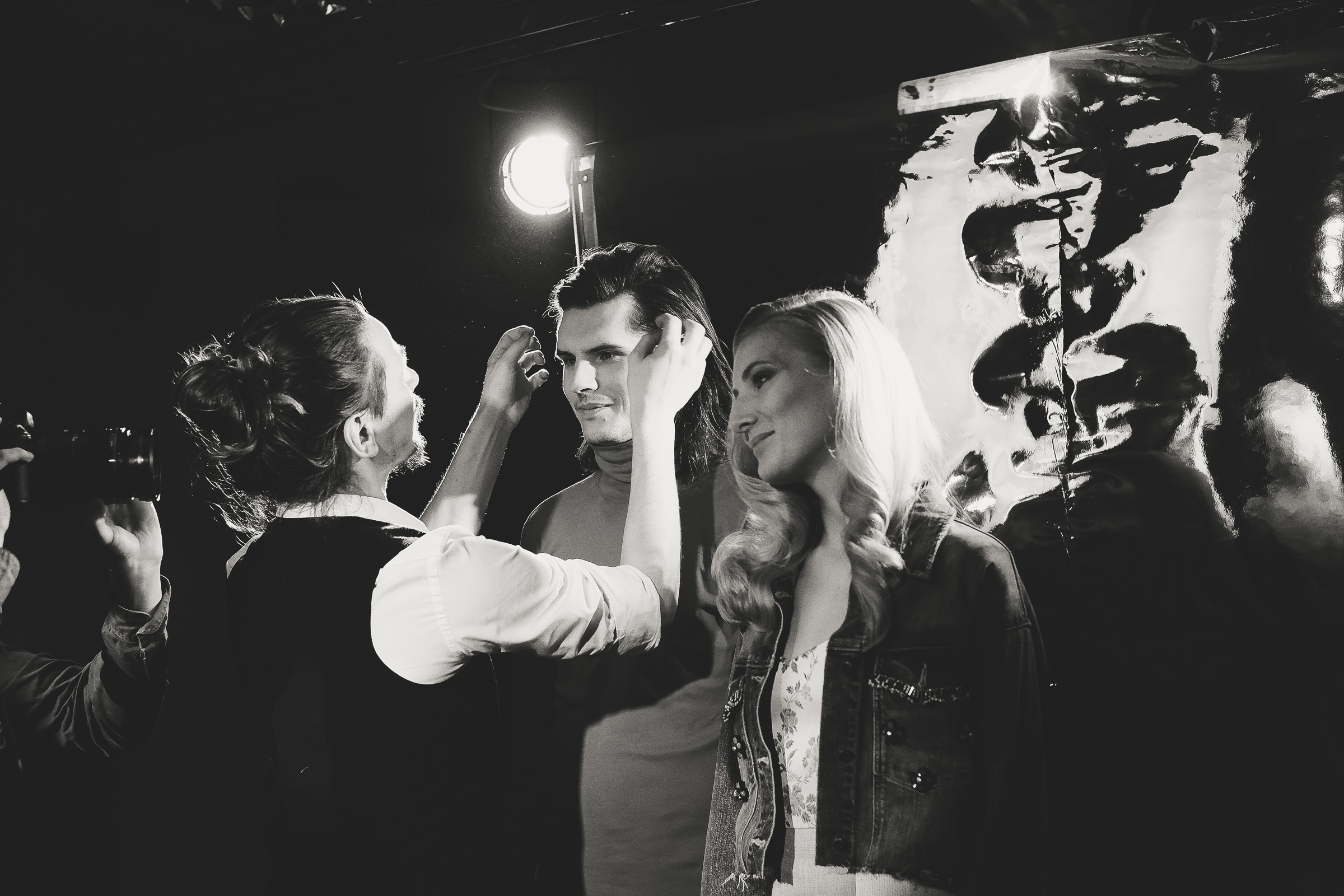 Backstage съёмки в Keune. Портретный и репортажный фотограф в Москве Олеся Лисарк