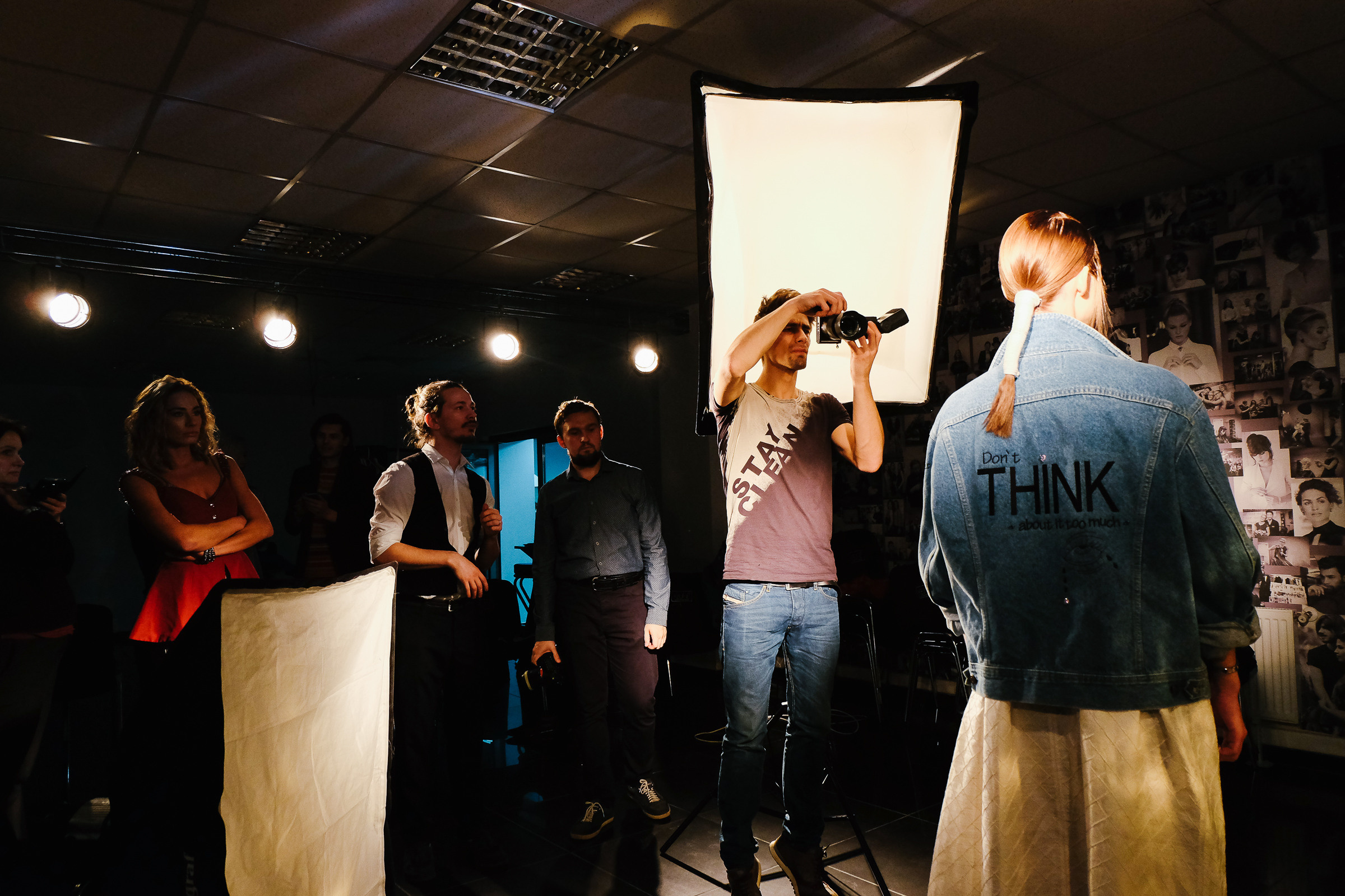 Backstage съёмки в Keune. Портретный и репортажный фотограф в Москве Олеся Лисарк