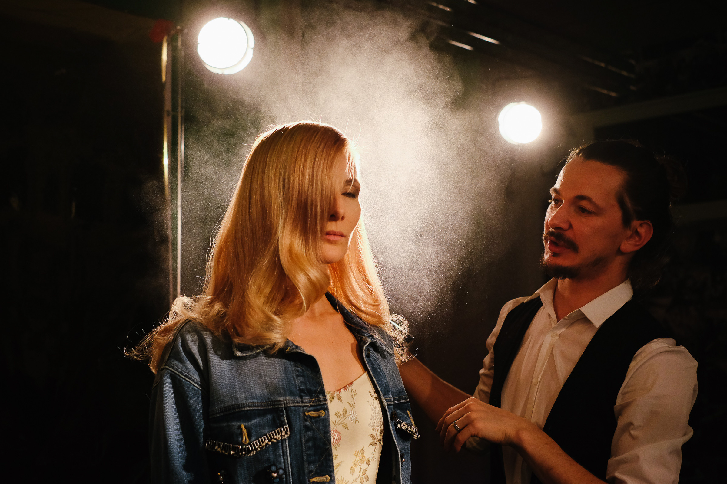 Backstage съёмки в Keune. Портретный и репортажный фотограф в Москве Олеся Лисарк