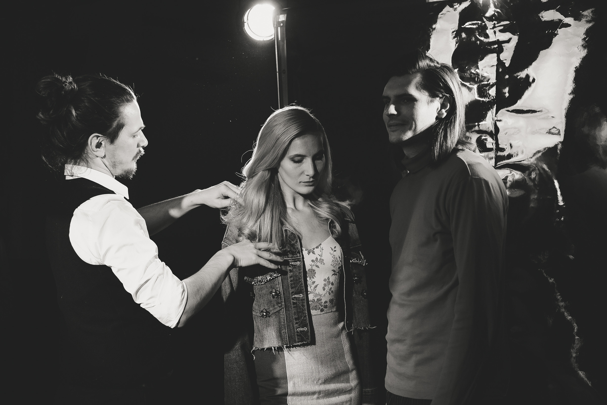 Backstage съёмки в Keune. Портретный и репортажный фотограф в Москве Олеся Лисарк