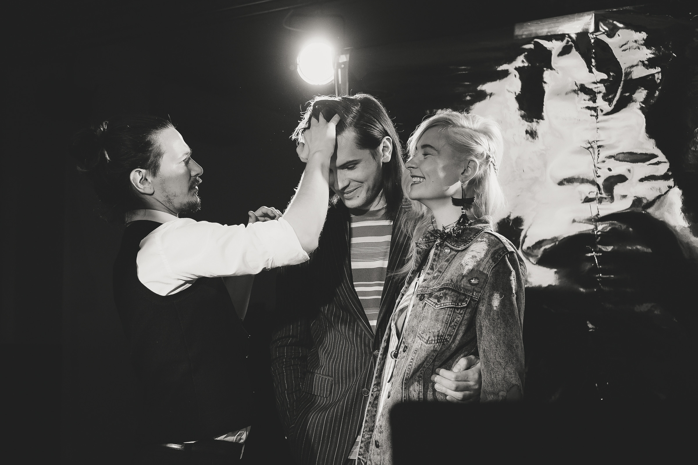 Backstage съёмки в Keune. Портретный и репортажный фотограф в Москве Олеся Лисарк