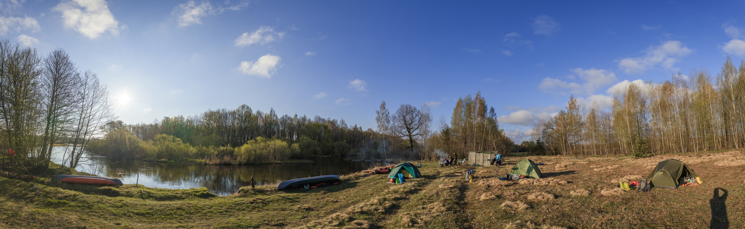 Водный поход 1-й кс по реке Случь. Репортажный фотограф Владимир Беляй