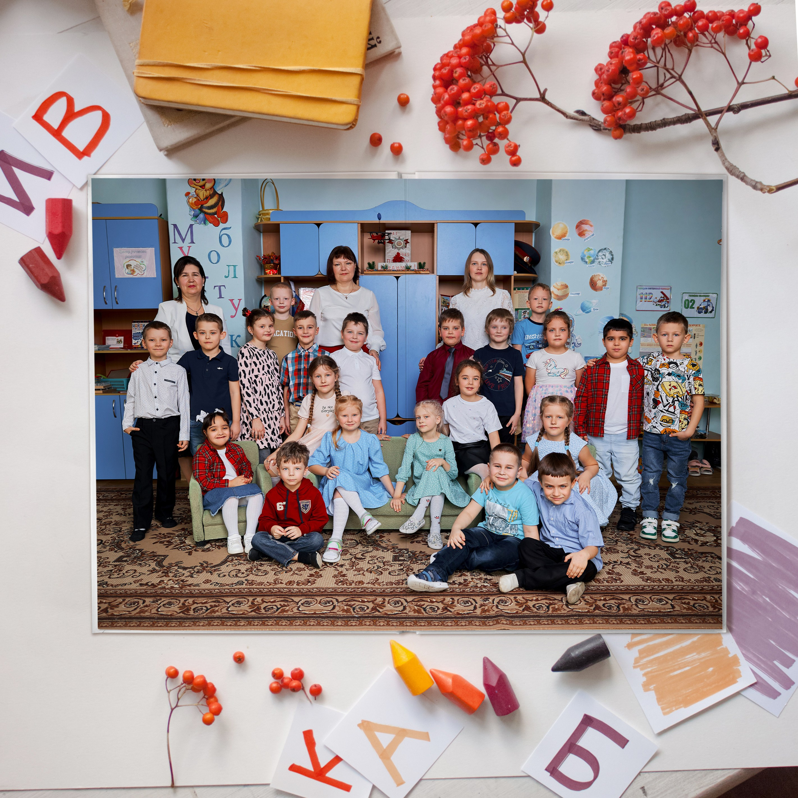 Детский сад. Выпускные альбомы в Рыбинске и Ярославле