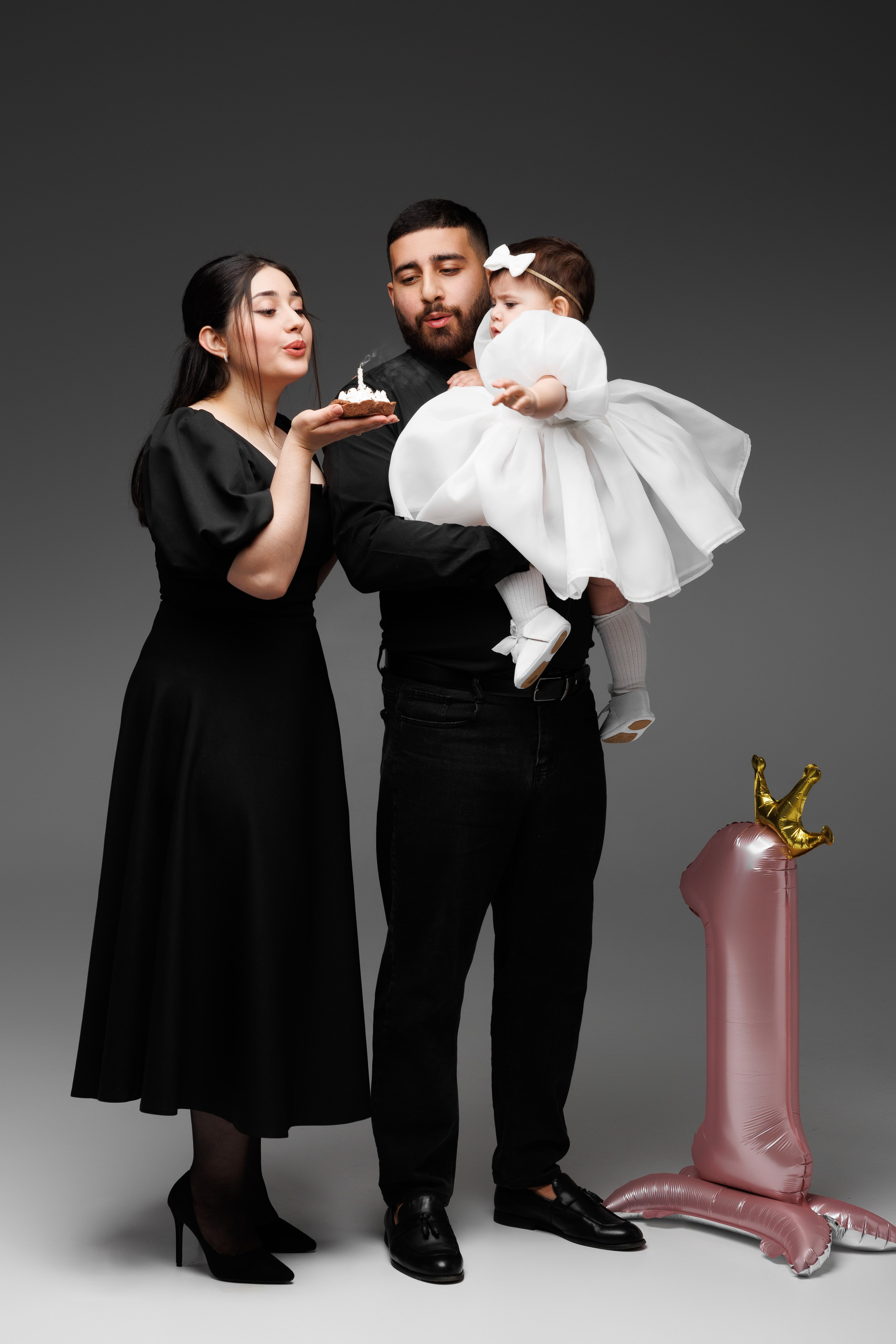 На циклораме