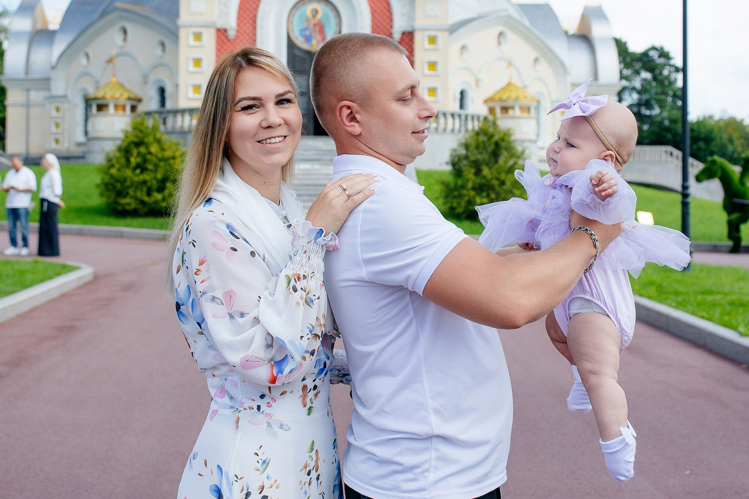 Крещение Полины. Семейный и детский фотограф в Москве Александра Мак