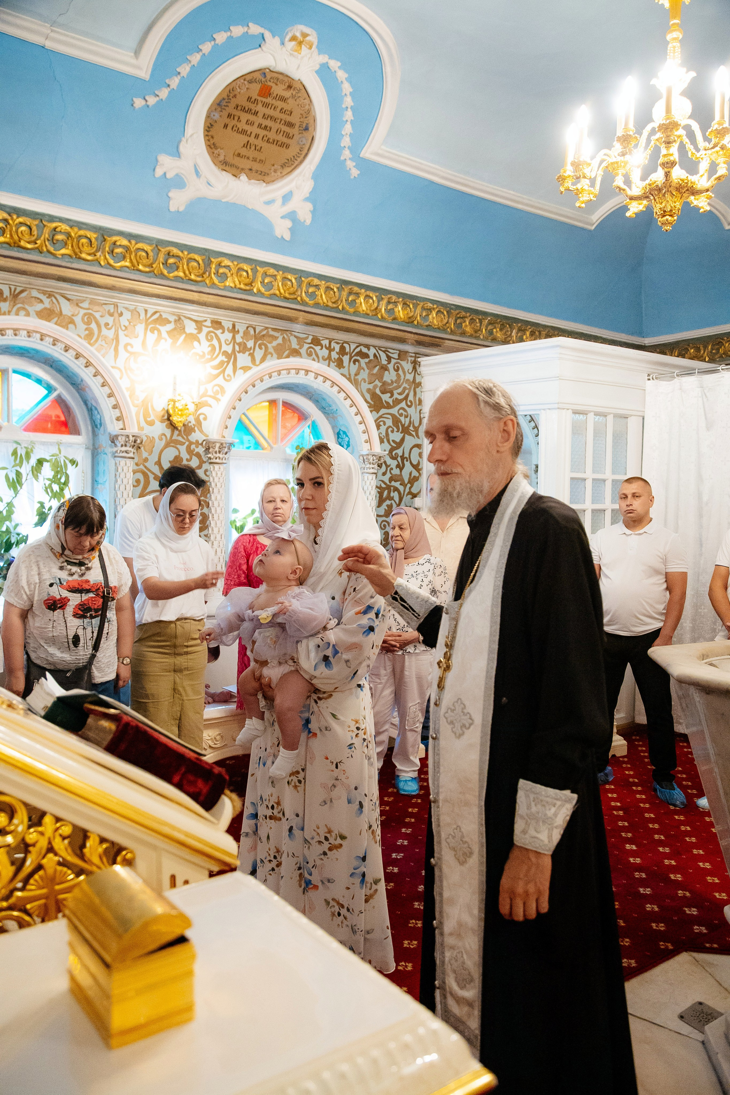 Крещение Полины. Семейный и детский фотограф в Москве Александра Мак