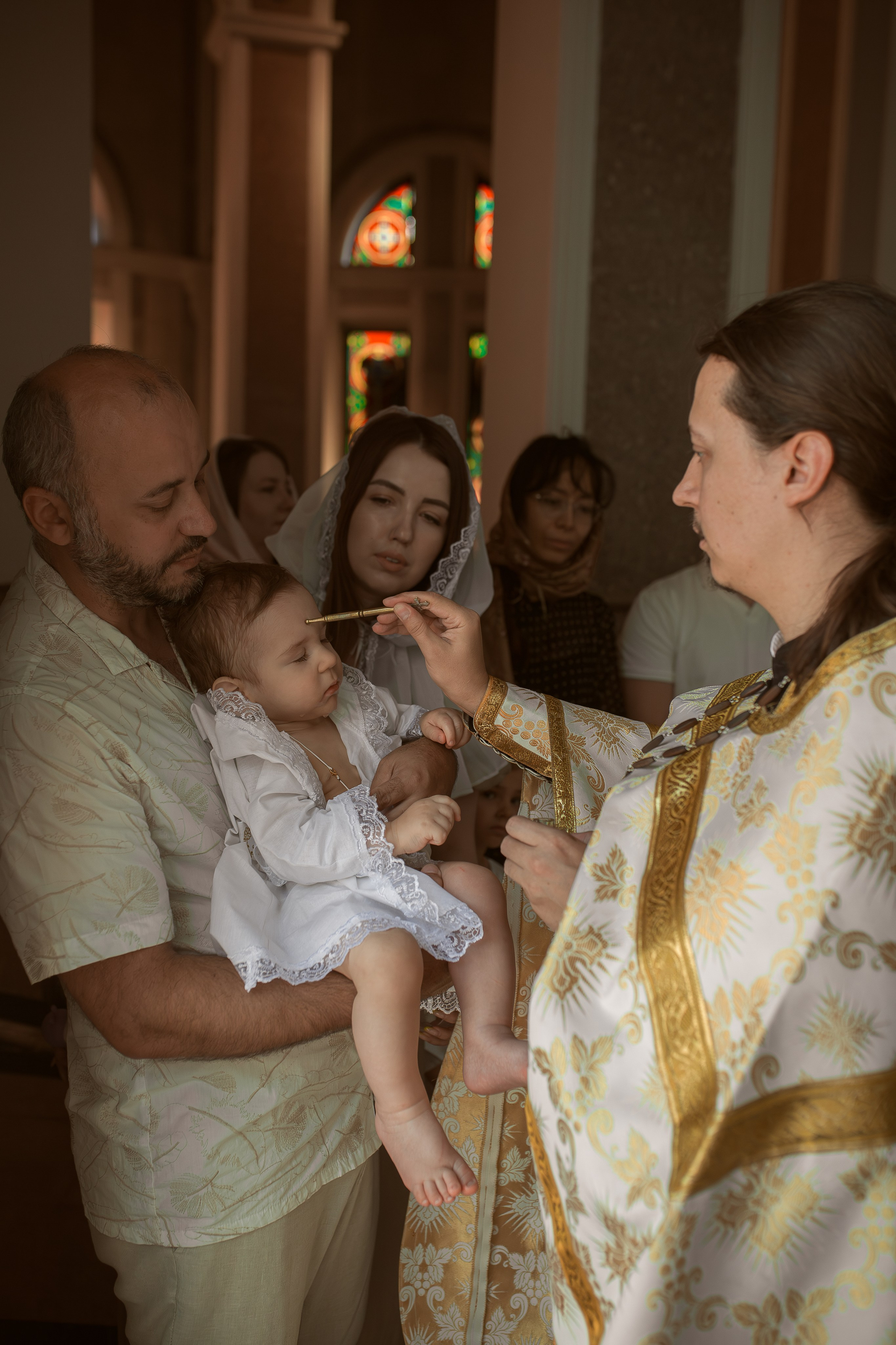 Крещение Арсения. Фотограф на Крещение и Венчание в Ташкенте