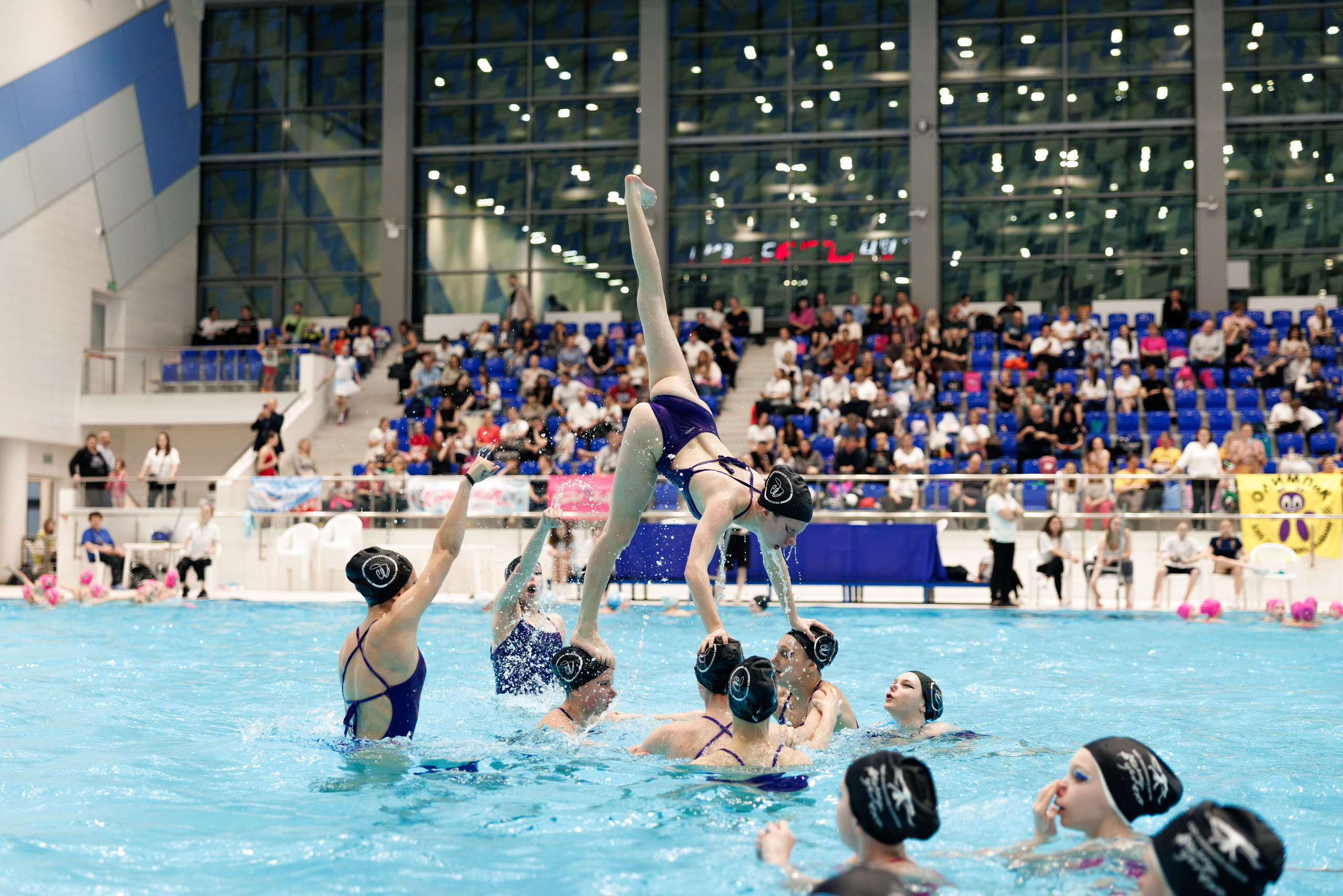 Турнир по синхронному плаванию I Love Synchro. Спортивный фотограф Алексей Соломин