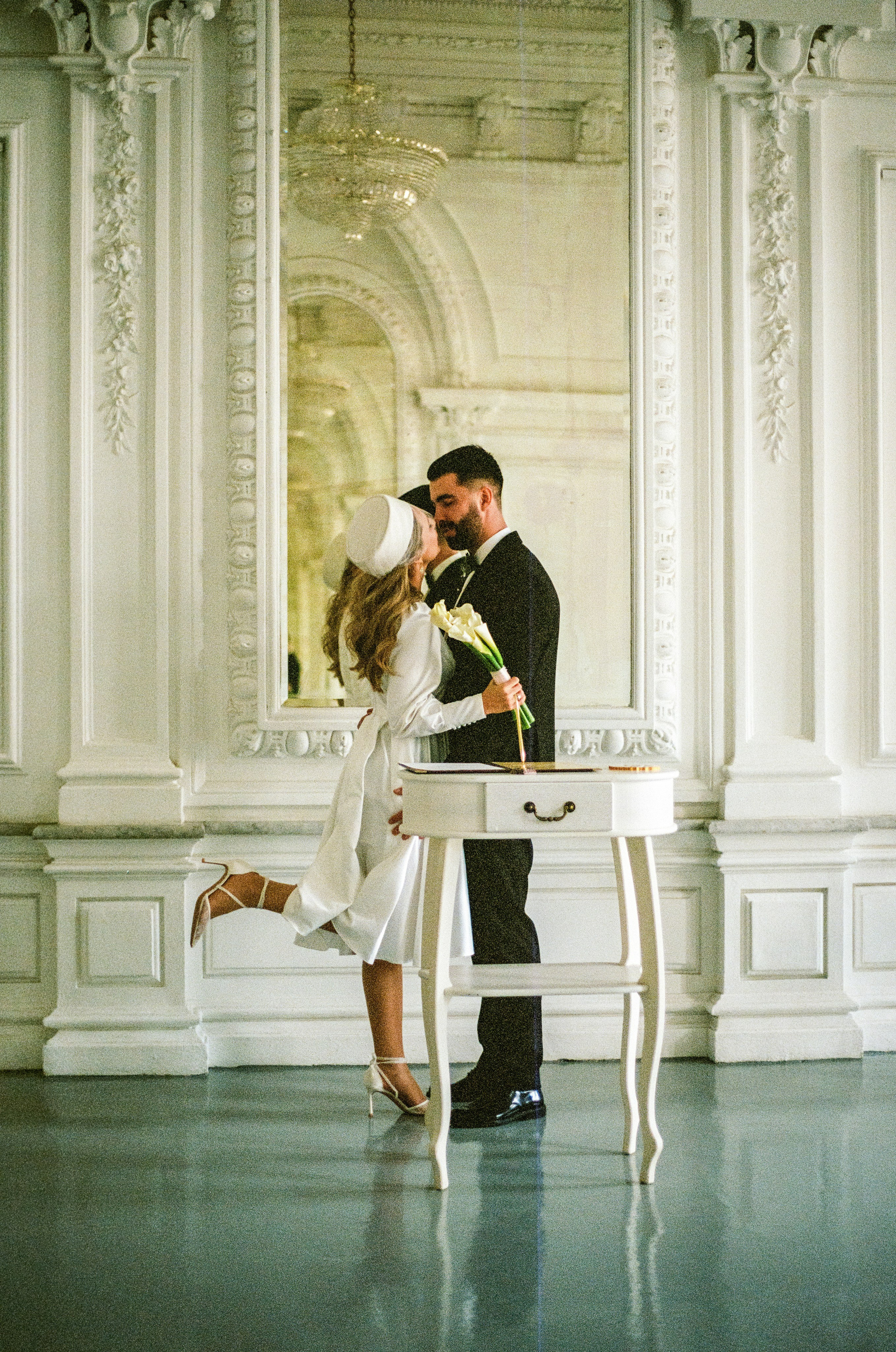 Сентиментальная свадебная фотография