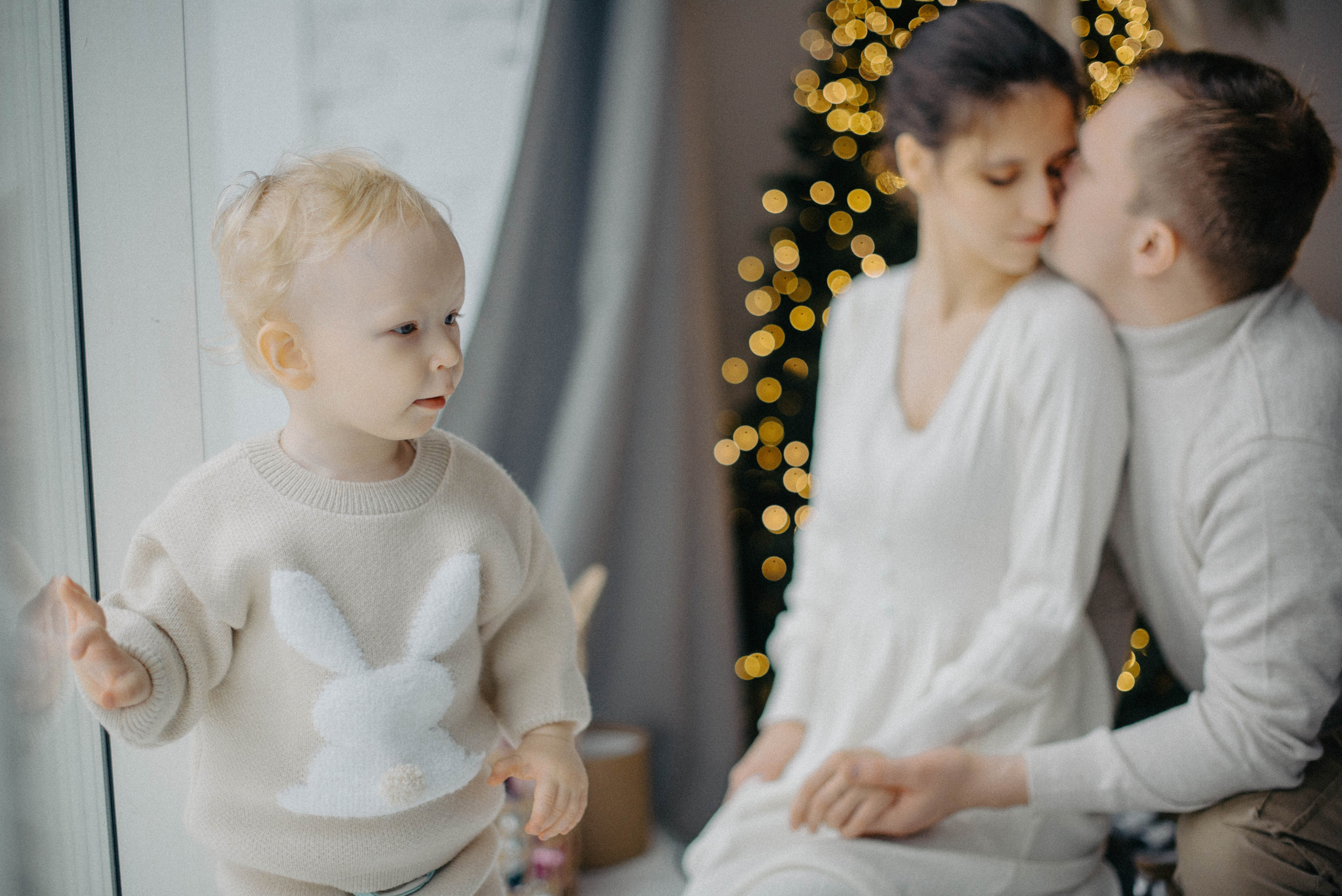 Семейная история мама, папа и сын