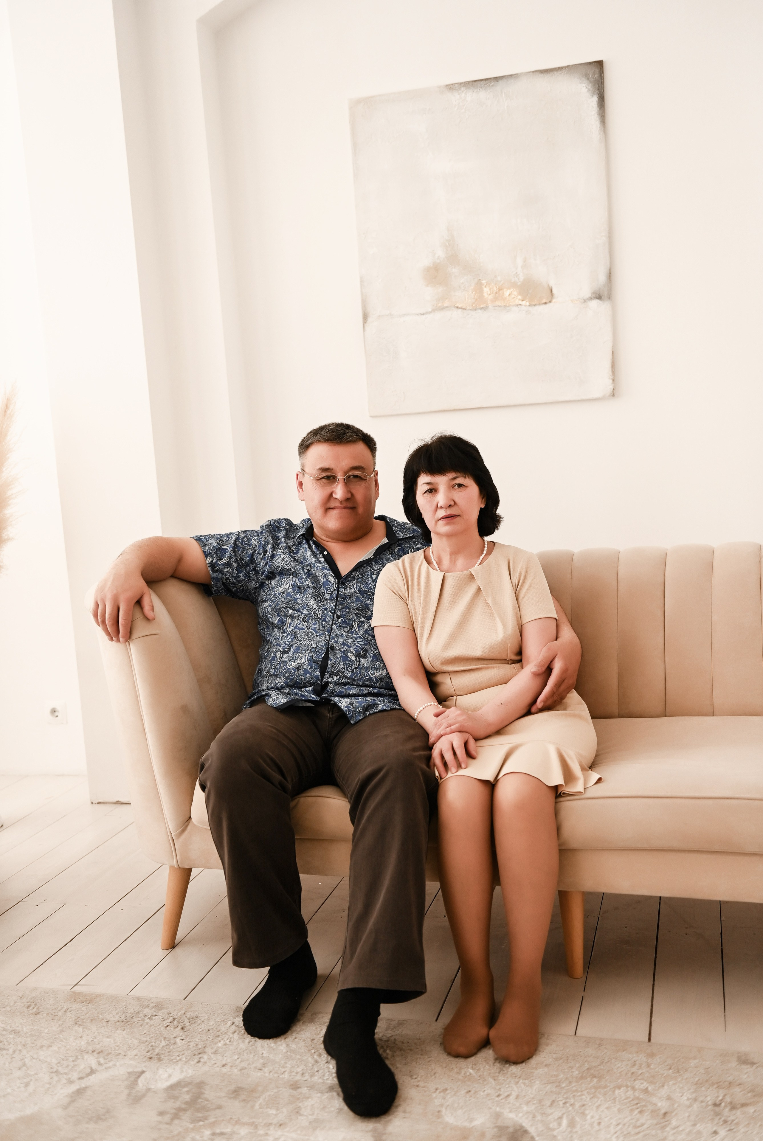 Семейная студийная  фотосессия 2. Свадебный, семейный, детский, контент фотограф в Омске Максим Ильин