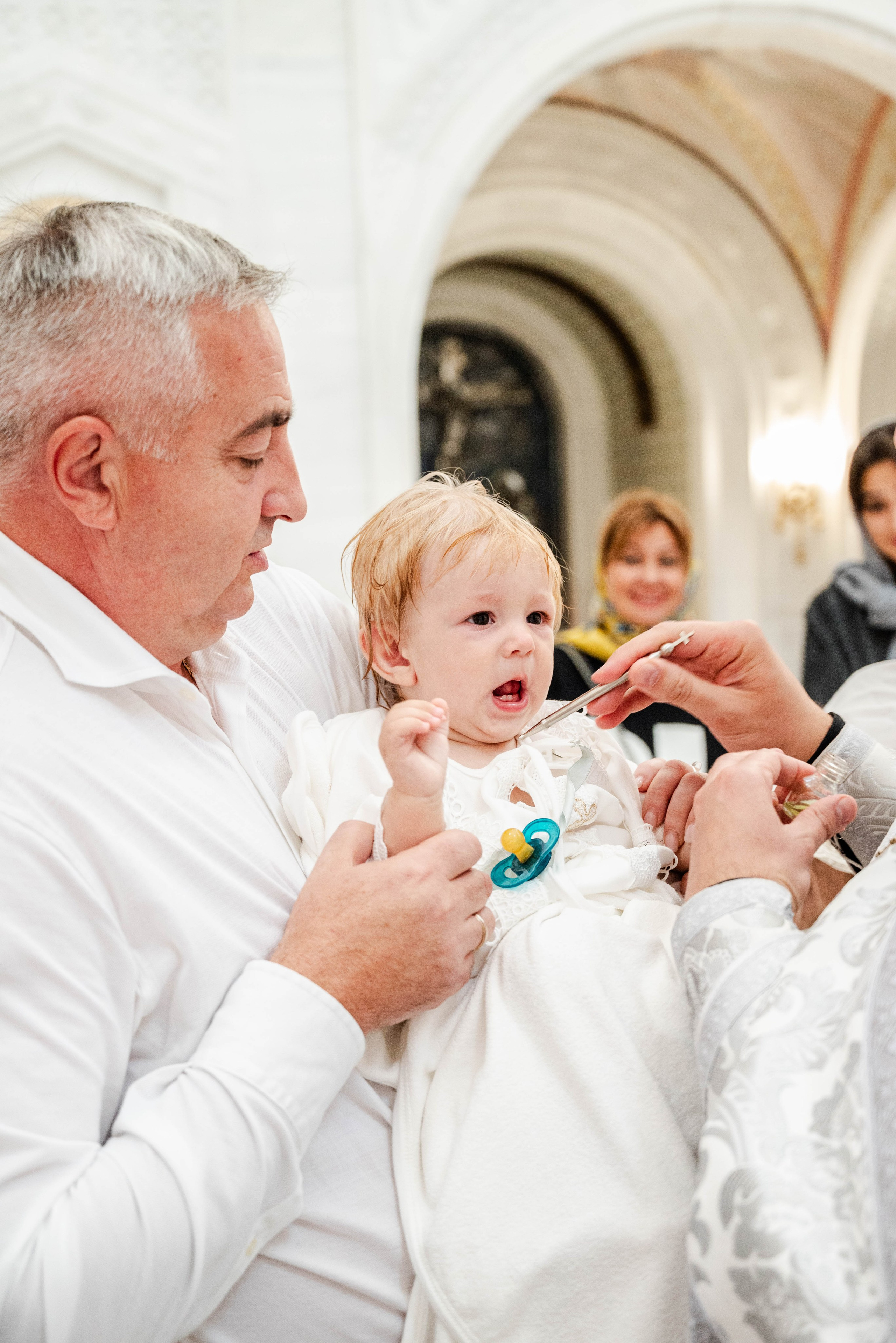 Крещение Олеся. Семейный и детский фотограф Москва