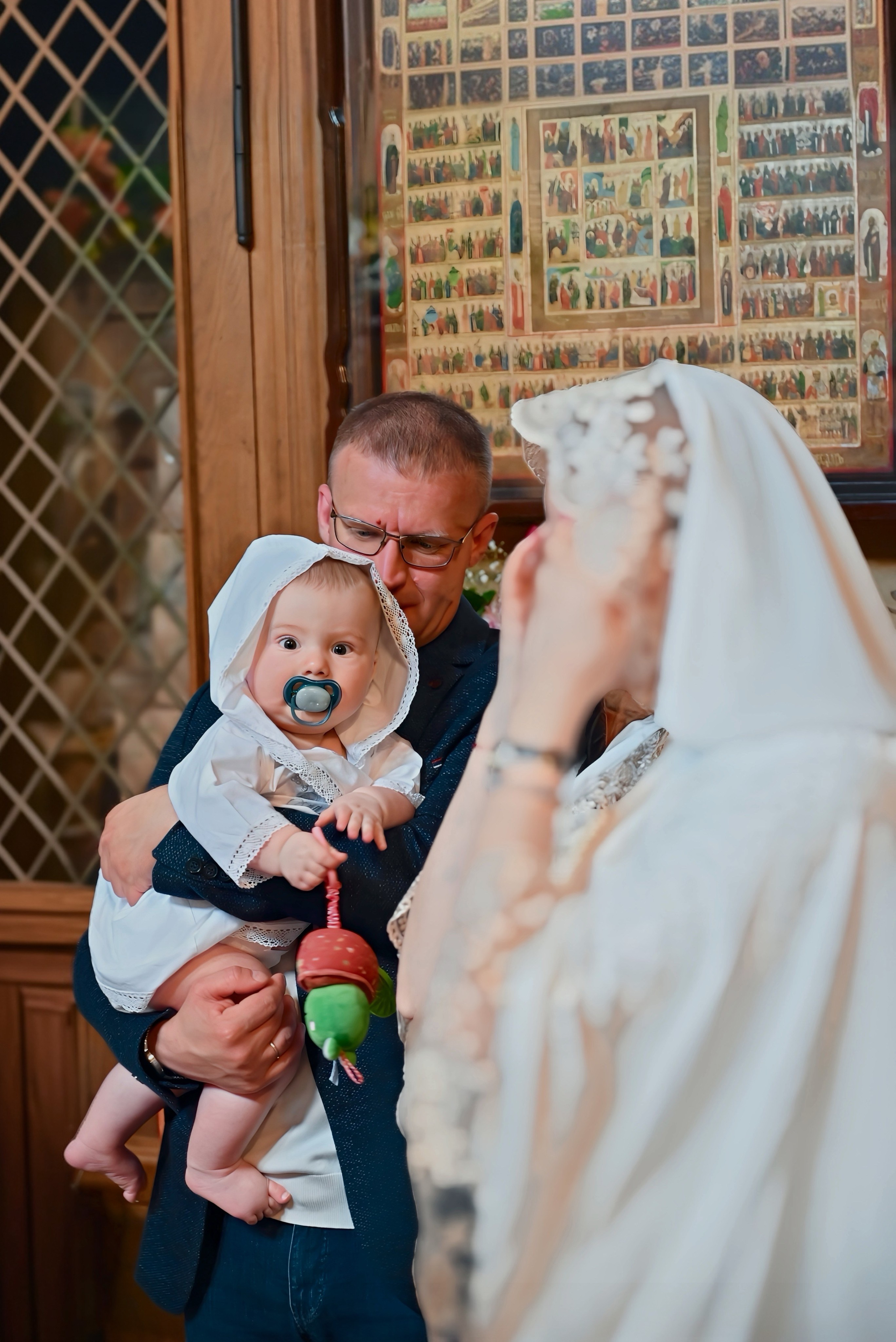 Крещение мама Лилия. Семейный и детский фотограф Москва