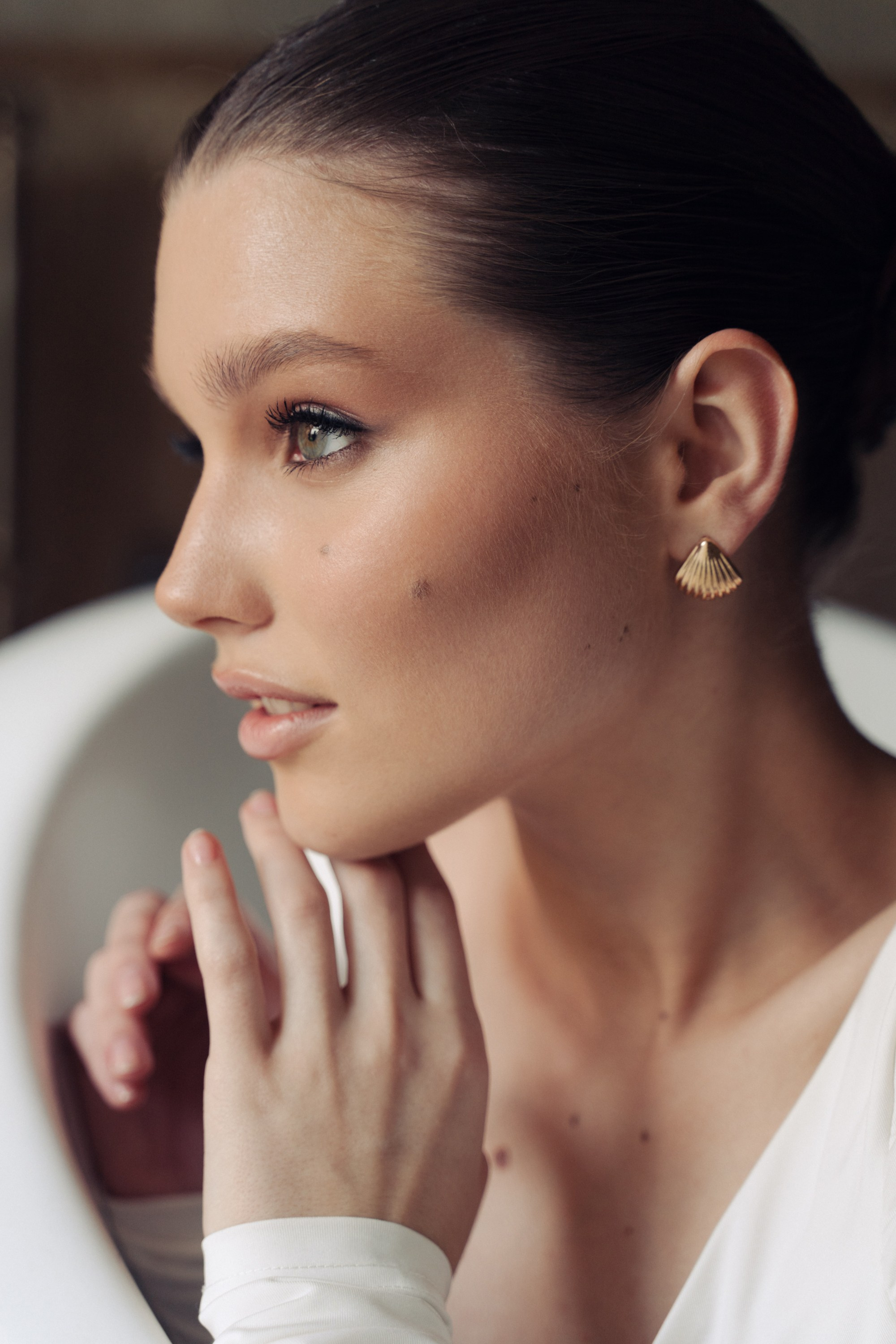 Черно-белый взрослый, детский портрет. Портретный фотограф в Краснодаре Валерия Матирная