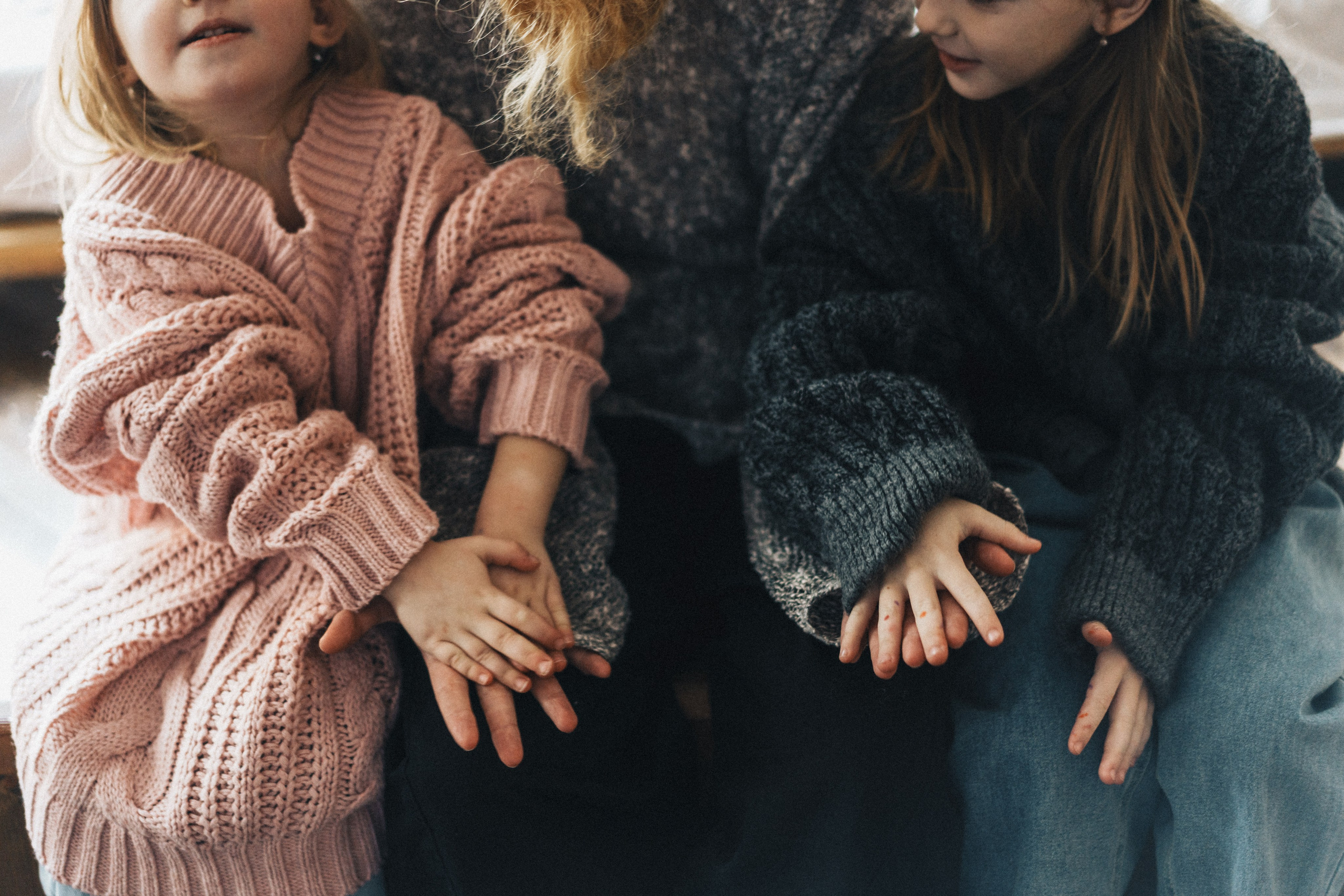 Наташа и девочки в проекте «Хочу как мама». Семейный и детский фотограф и видеограф в Москве, Серпухове и Тарусе Валерия Сорокина