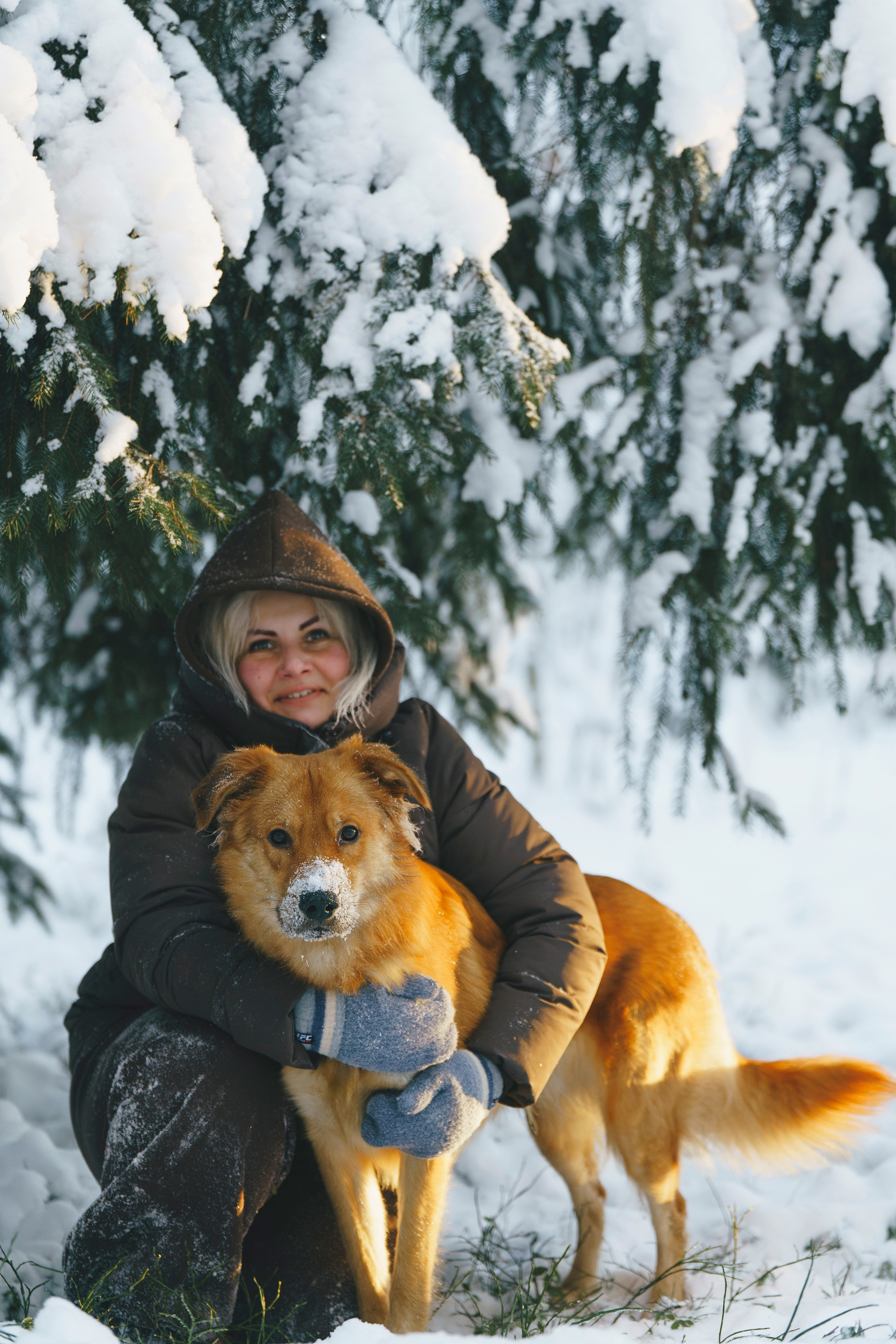 Рэй, Кузя, Ольга и Александр. Фотограф анималист в Спб недорого Олеся Майорова