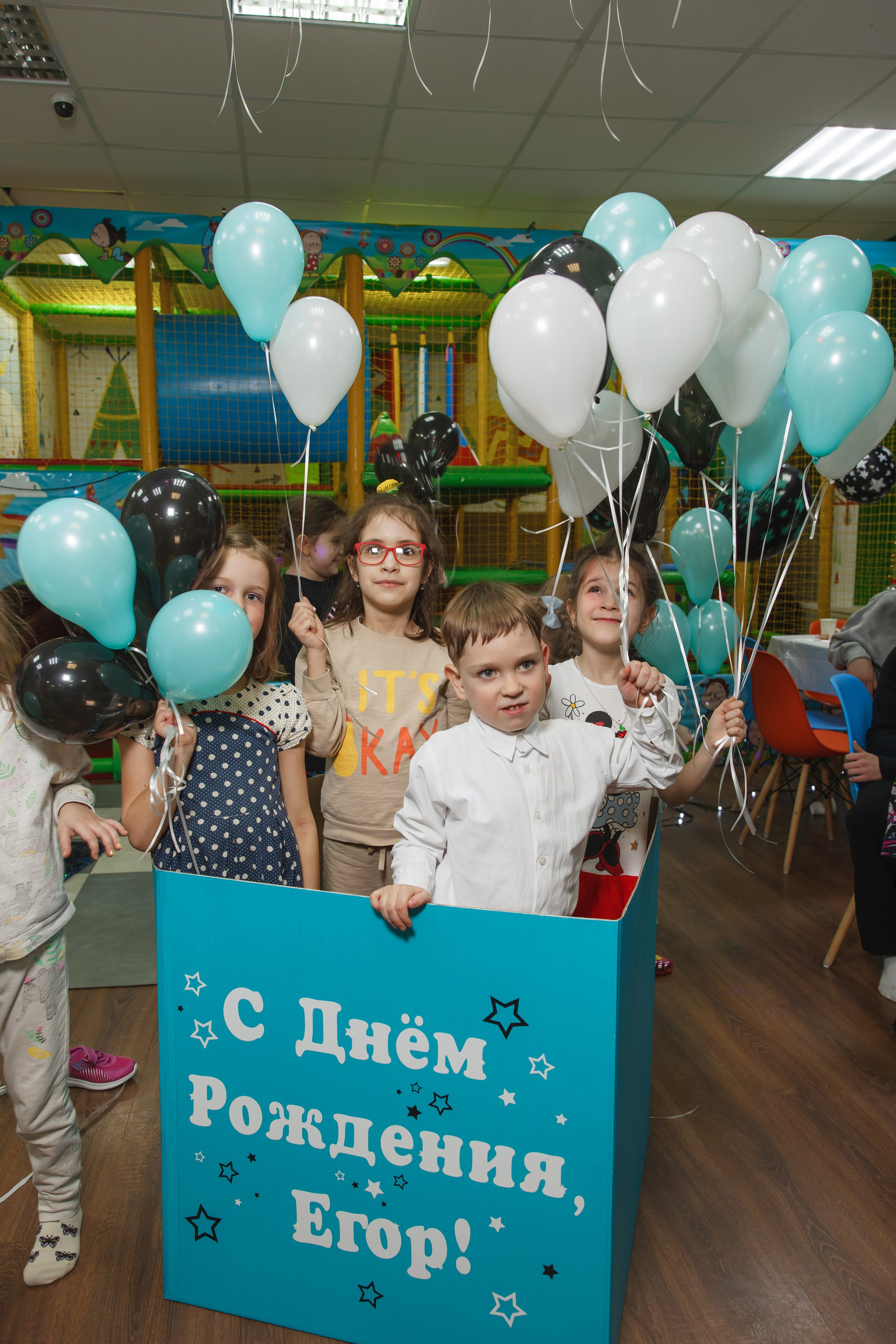 День рождения Егора, 6 лет, «Мультяшка». Свадебный и репортажный фотограф (Москва, Королев и другие)